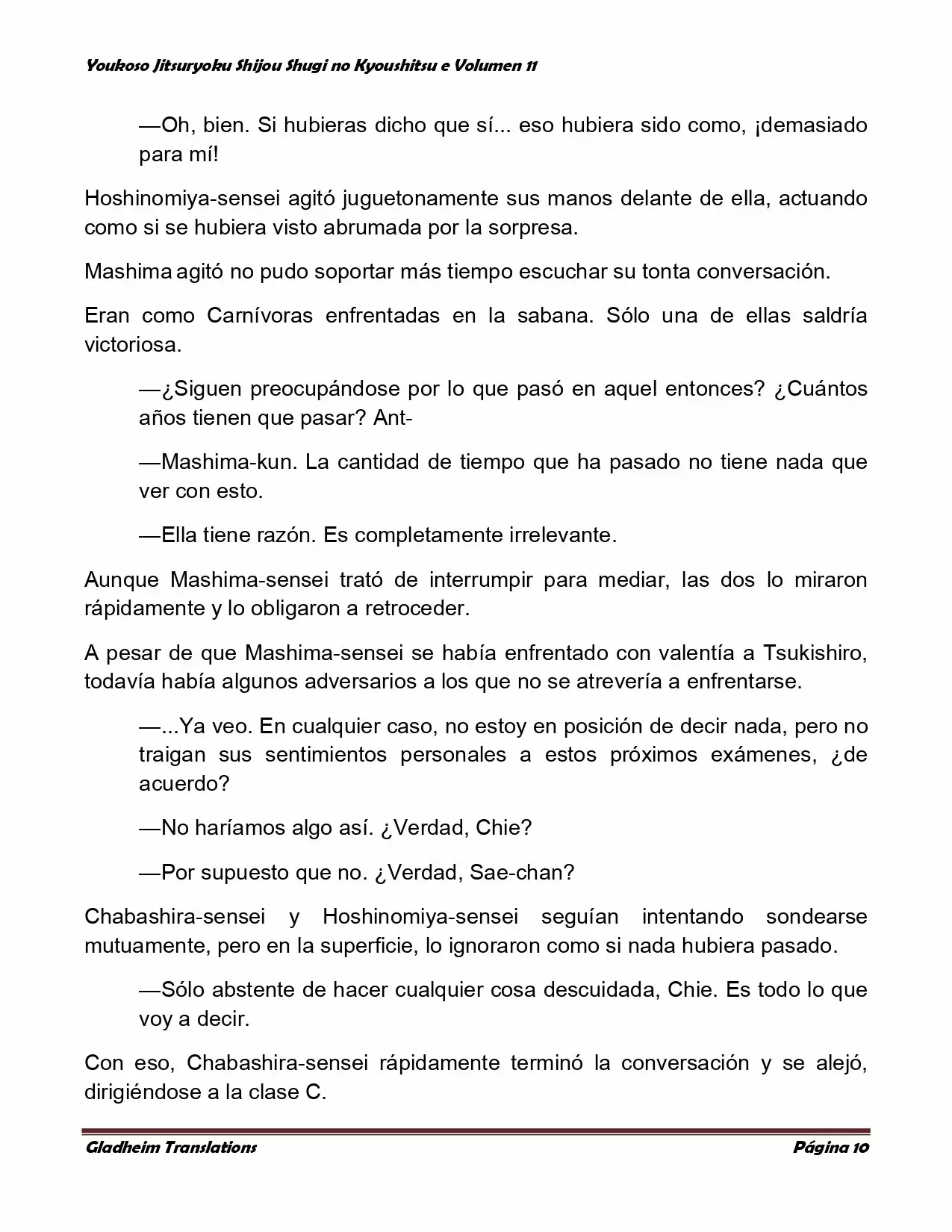 Página 10 del Manga