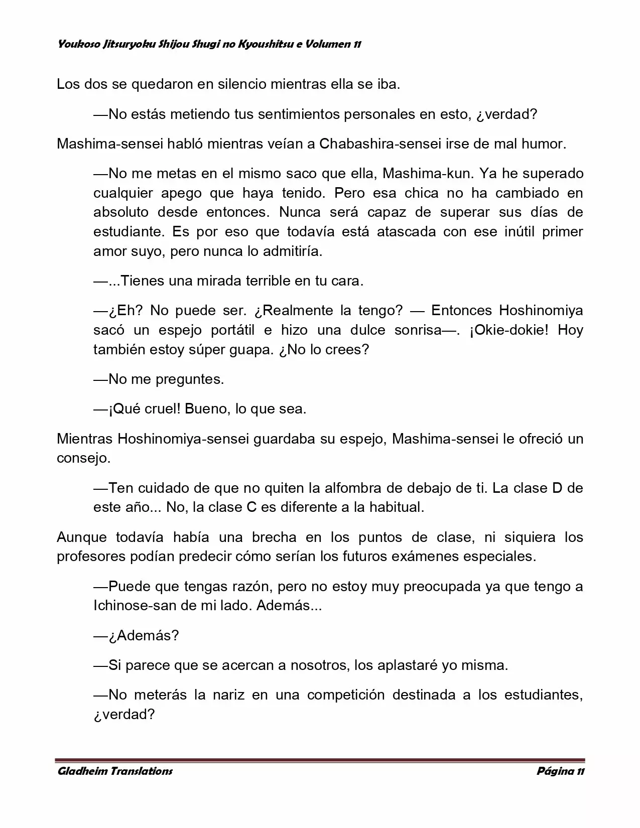 Página 11 del Manga