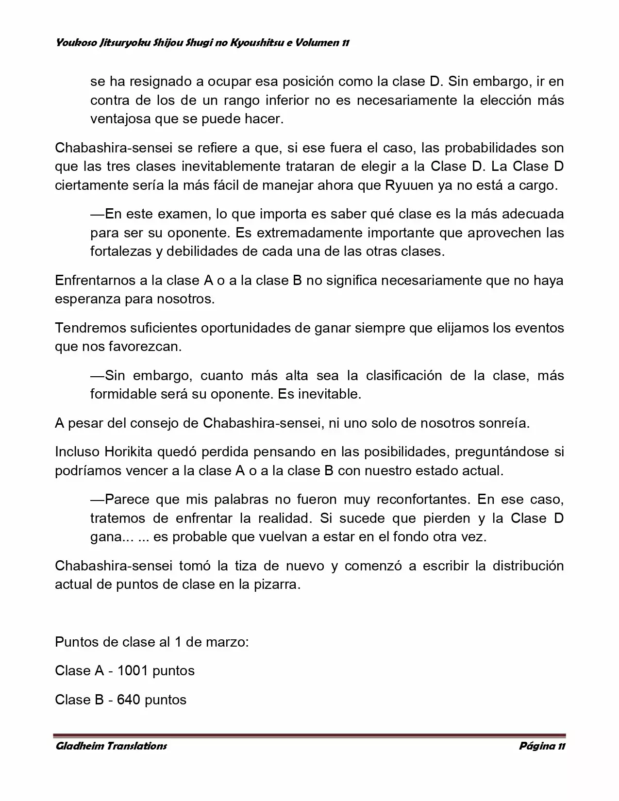 Página 11 del Manga