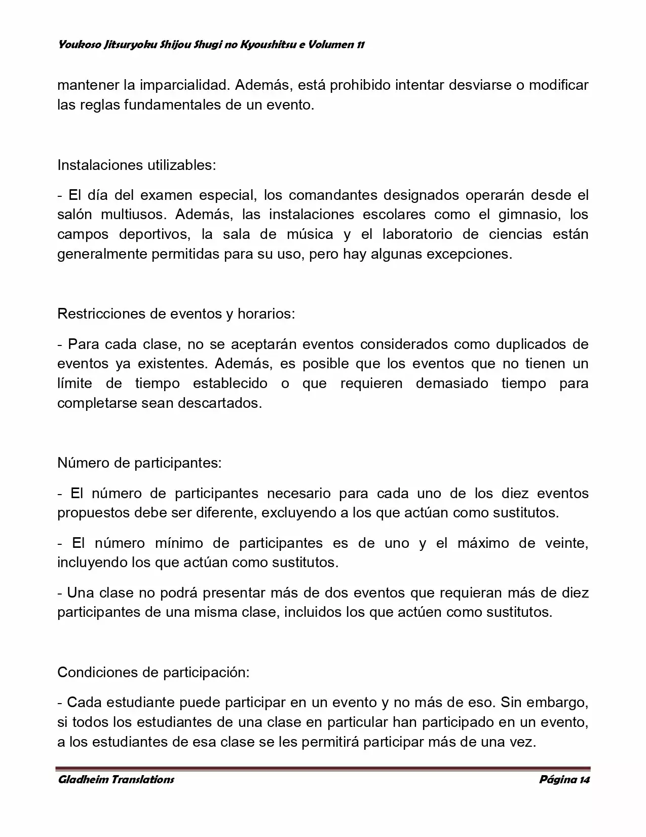 Página 14 del Manga