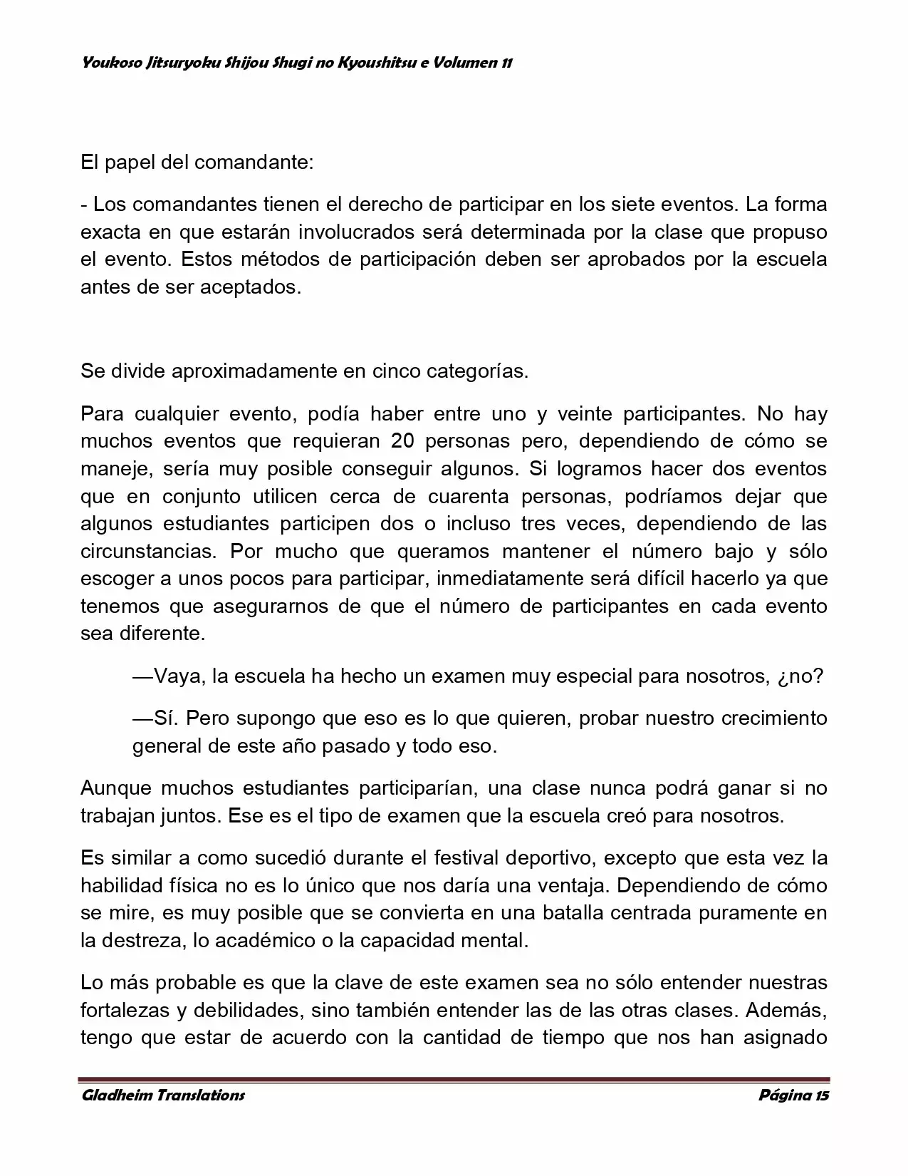 Página 15 del Manga