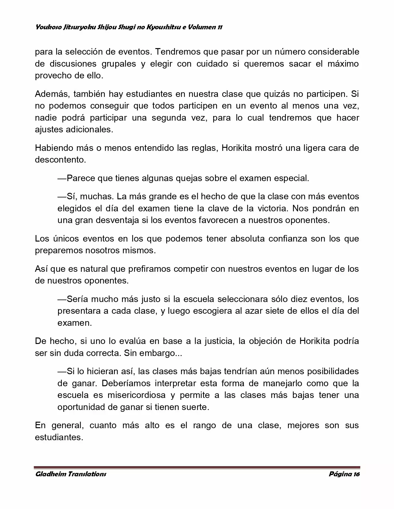 Página 16 del Manga