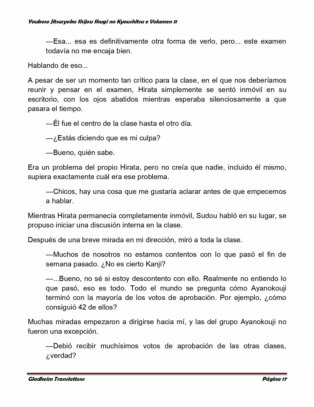 Página 17 del Manga