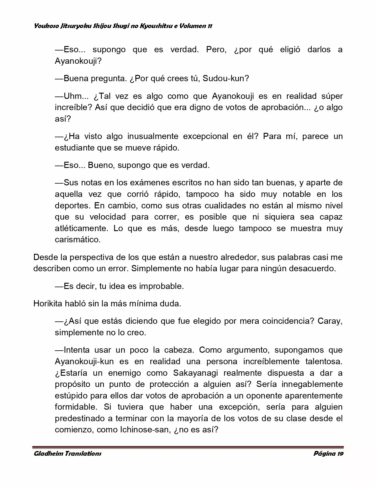 Página 19 del Manga