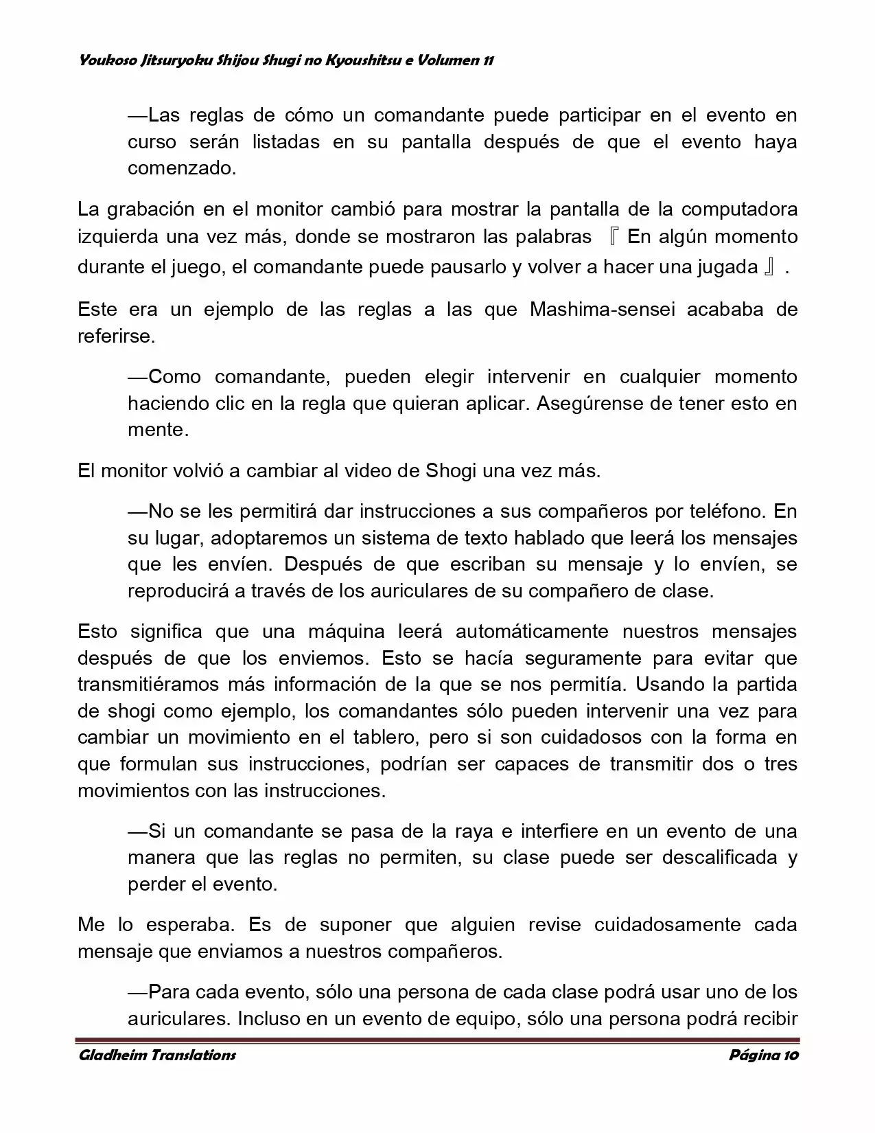 Página 10 del Manga