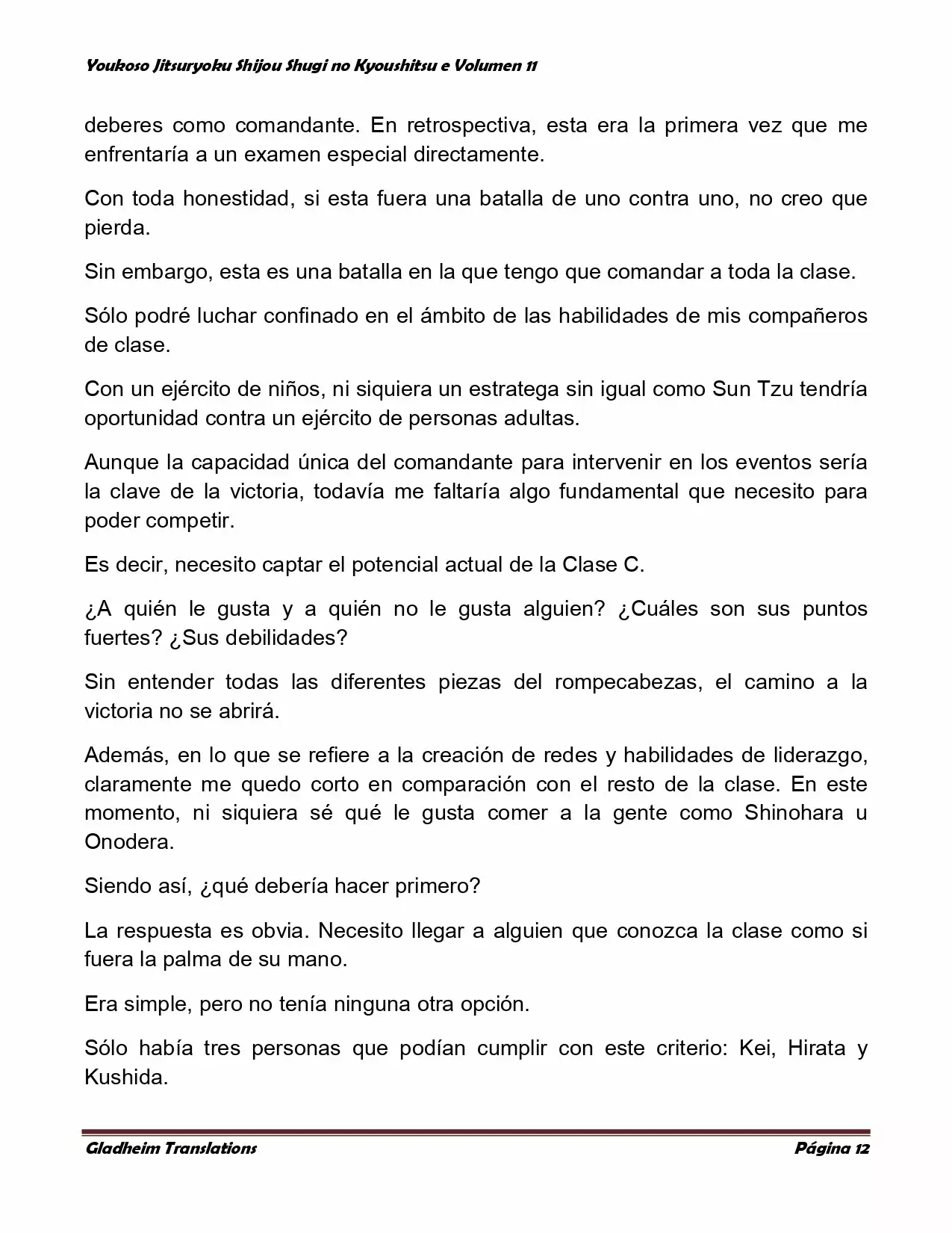 Página 12 del Manga