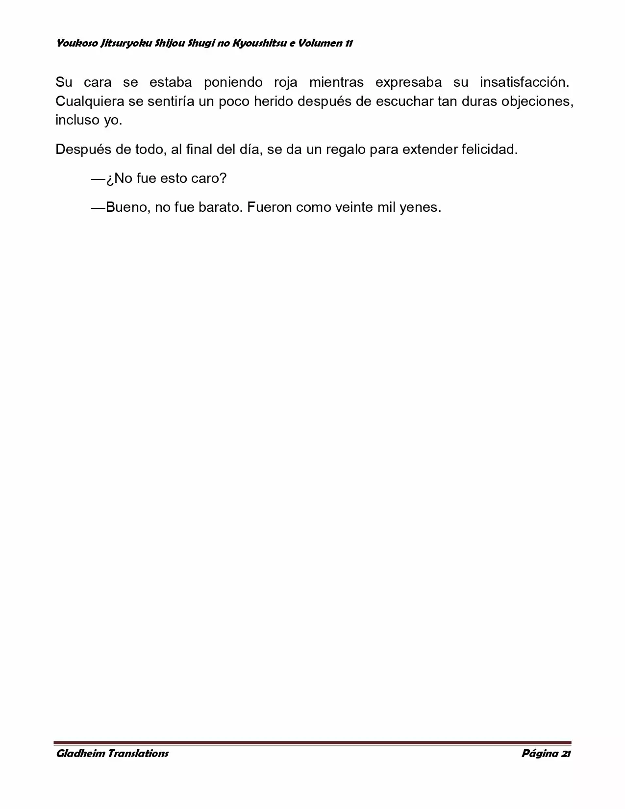 Página 20 del Manga