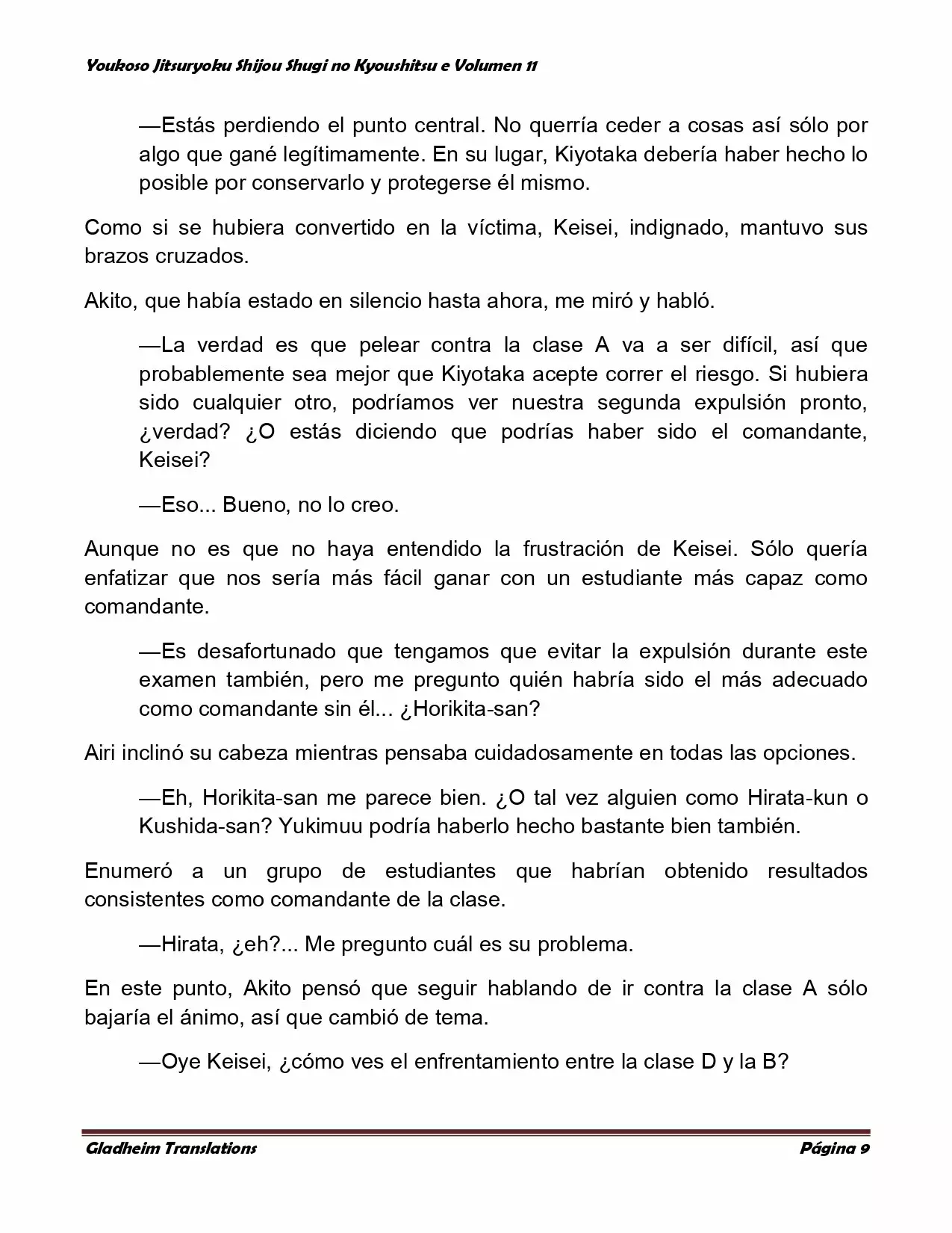 Página 9 del Manga