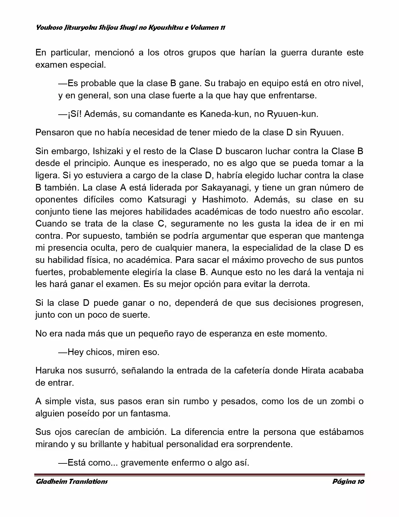 Página 10 del Manga