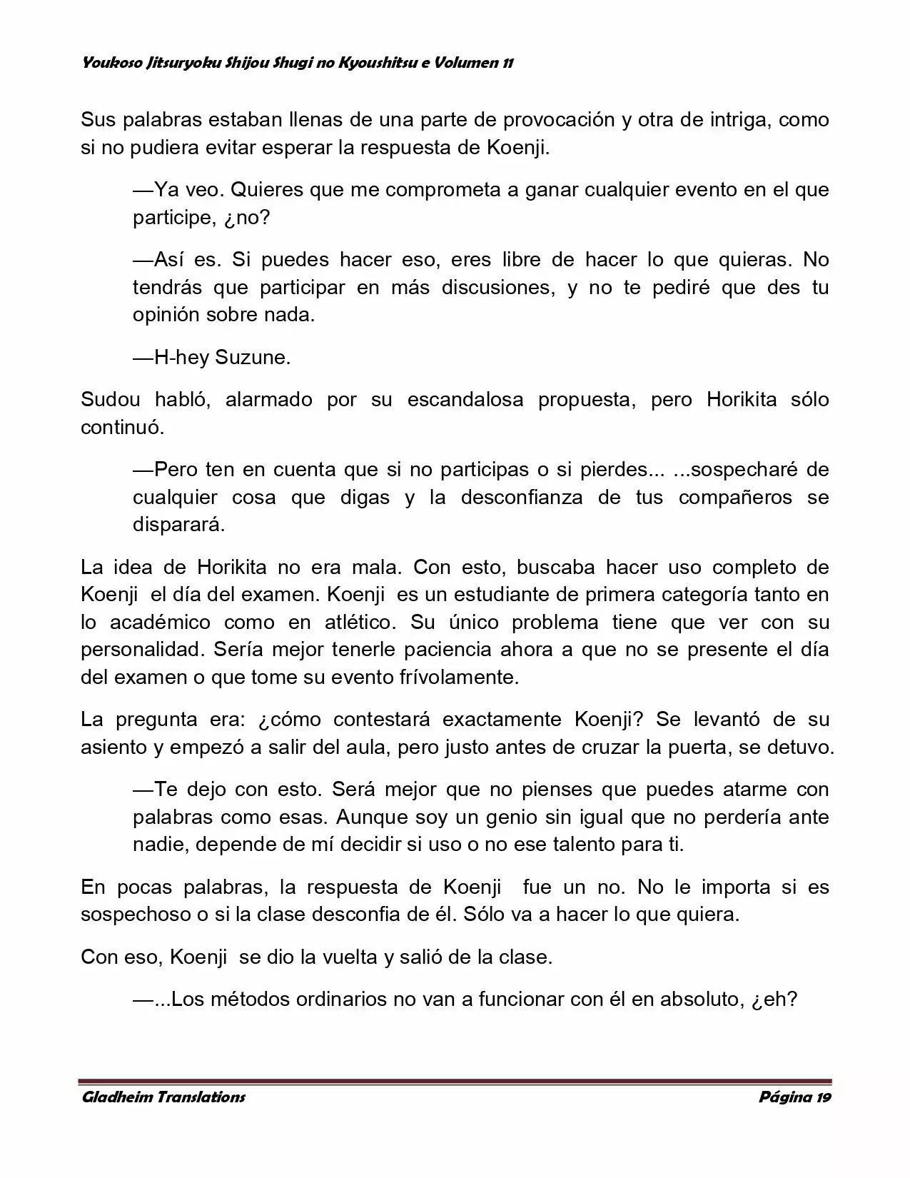 Página 19 del Manga