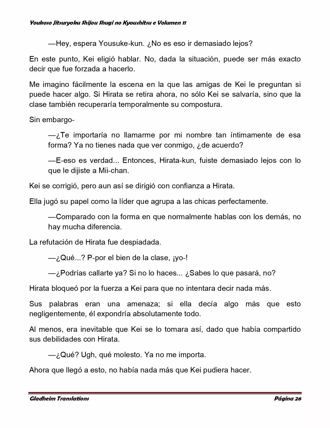 Página 26 del Manga