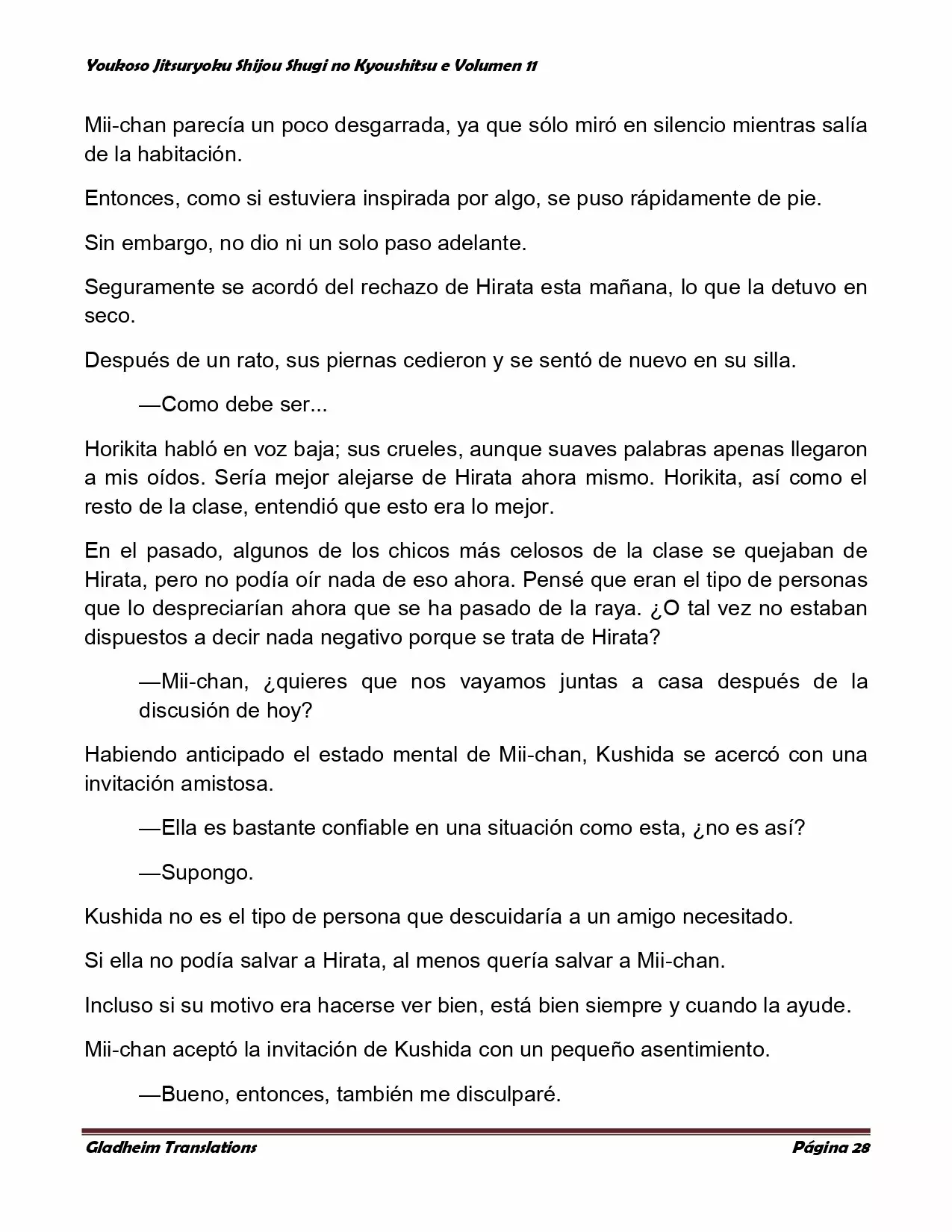 Página 28 del Manga