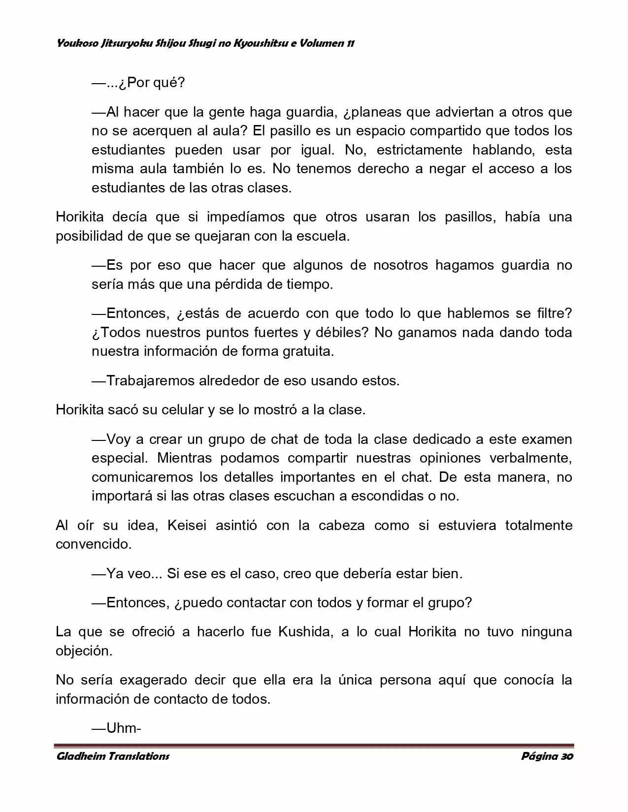 Página 30 del Manga