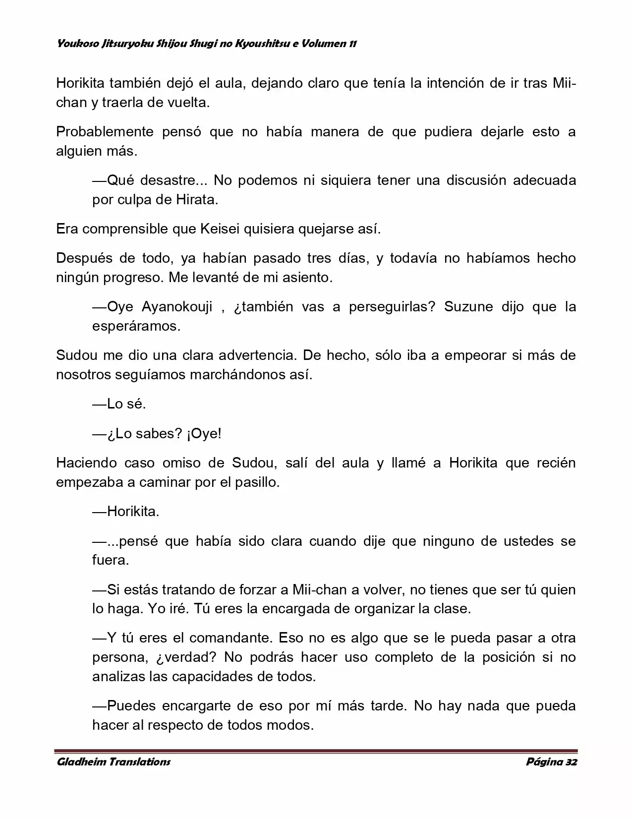 Página 32 del Manga