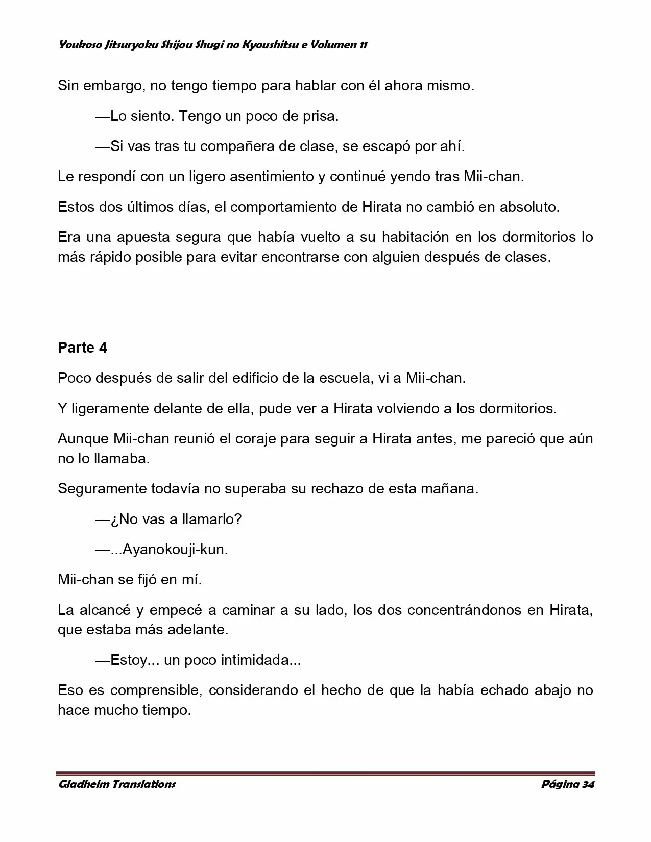 Página 34 del Manga