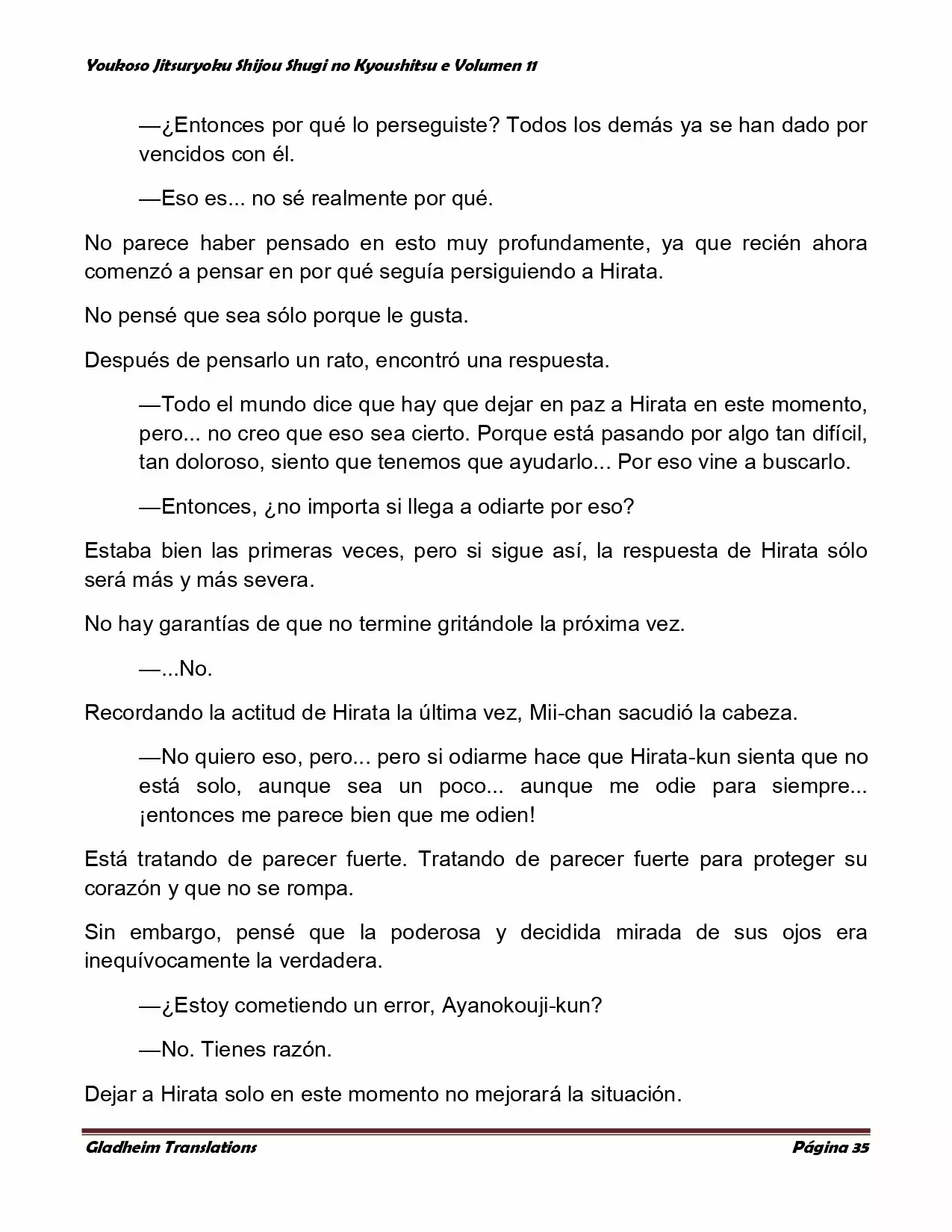 Página 35 del Manga