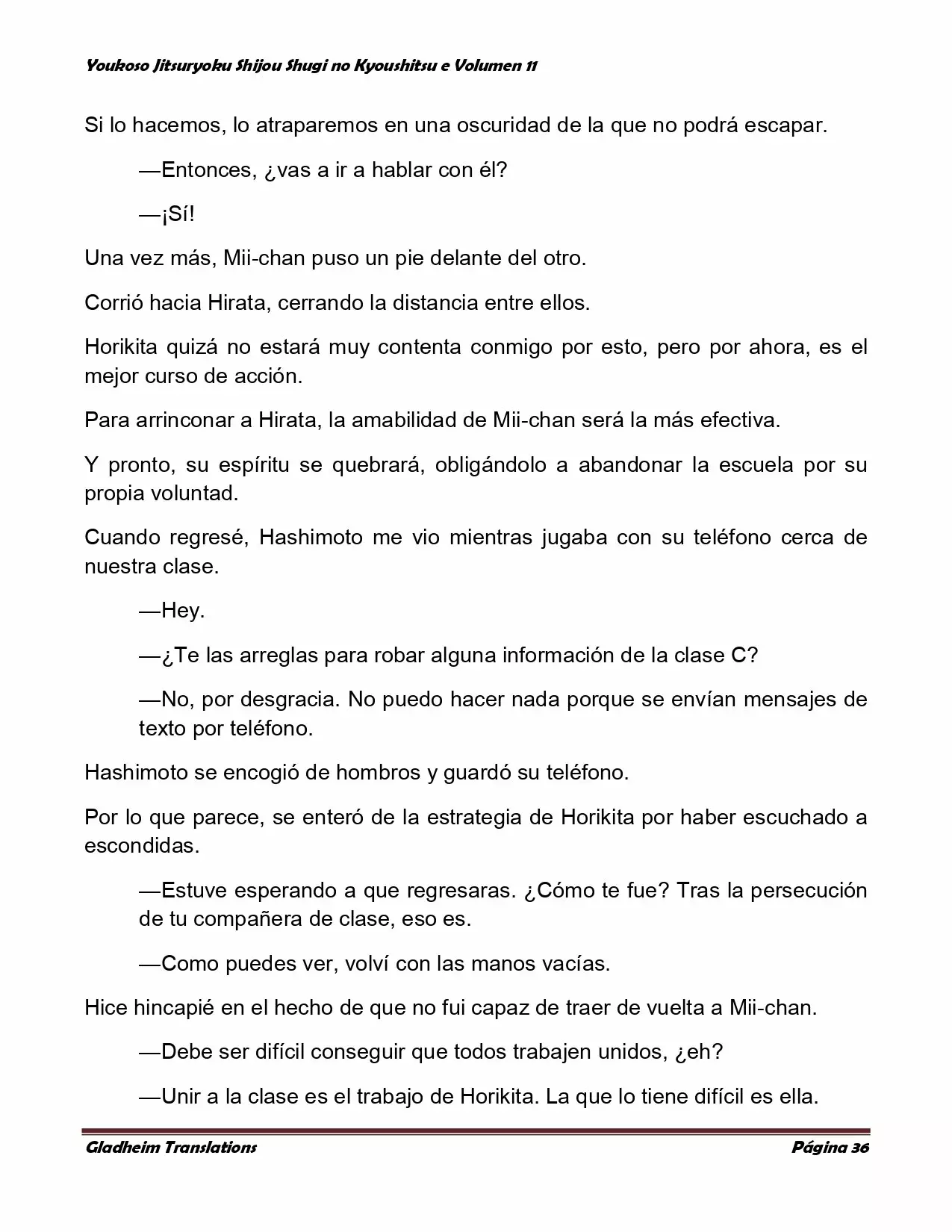 Página 36 del Manga