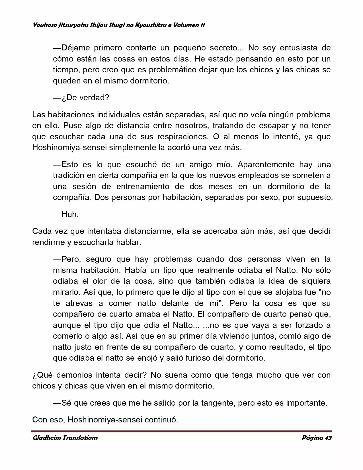 Página 43 del Manga