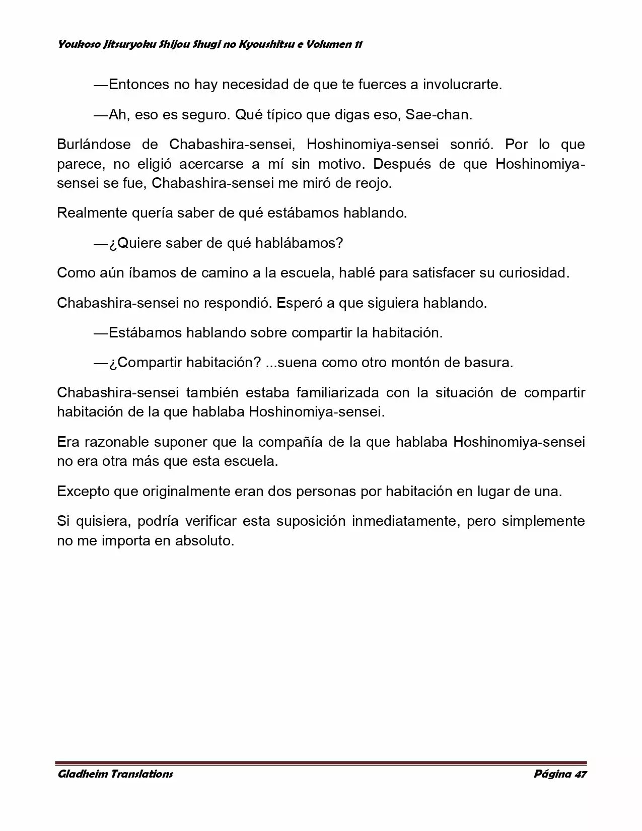 Página 47 del Manga