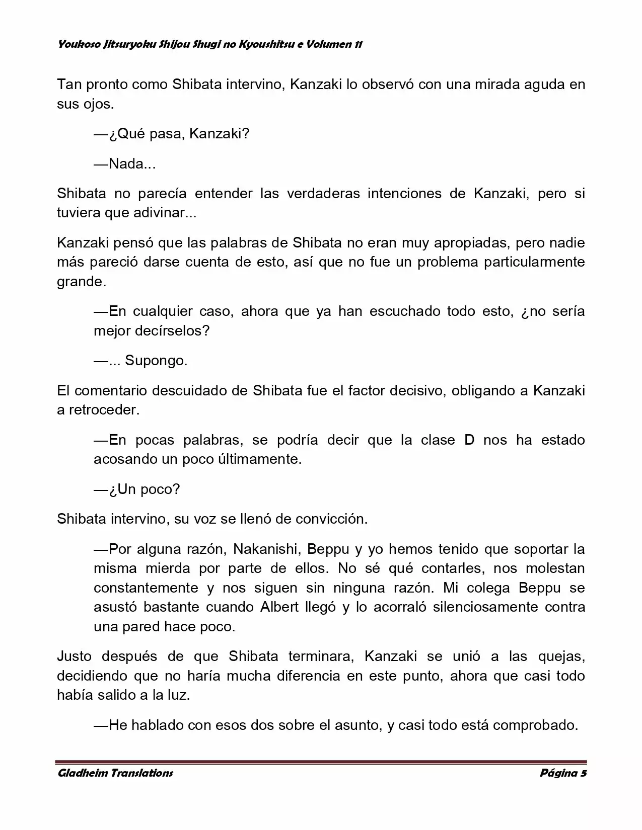 Página 5 del Manga