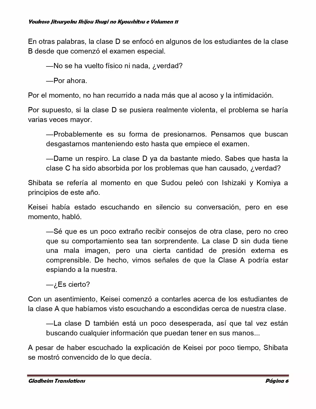Página 6 del Manga