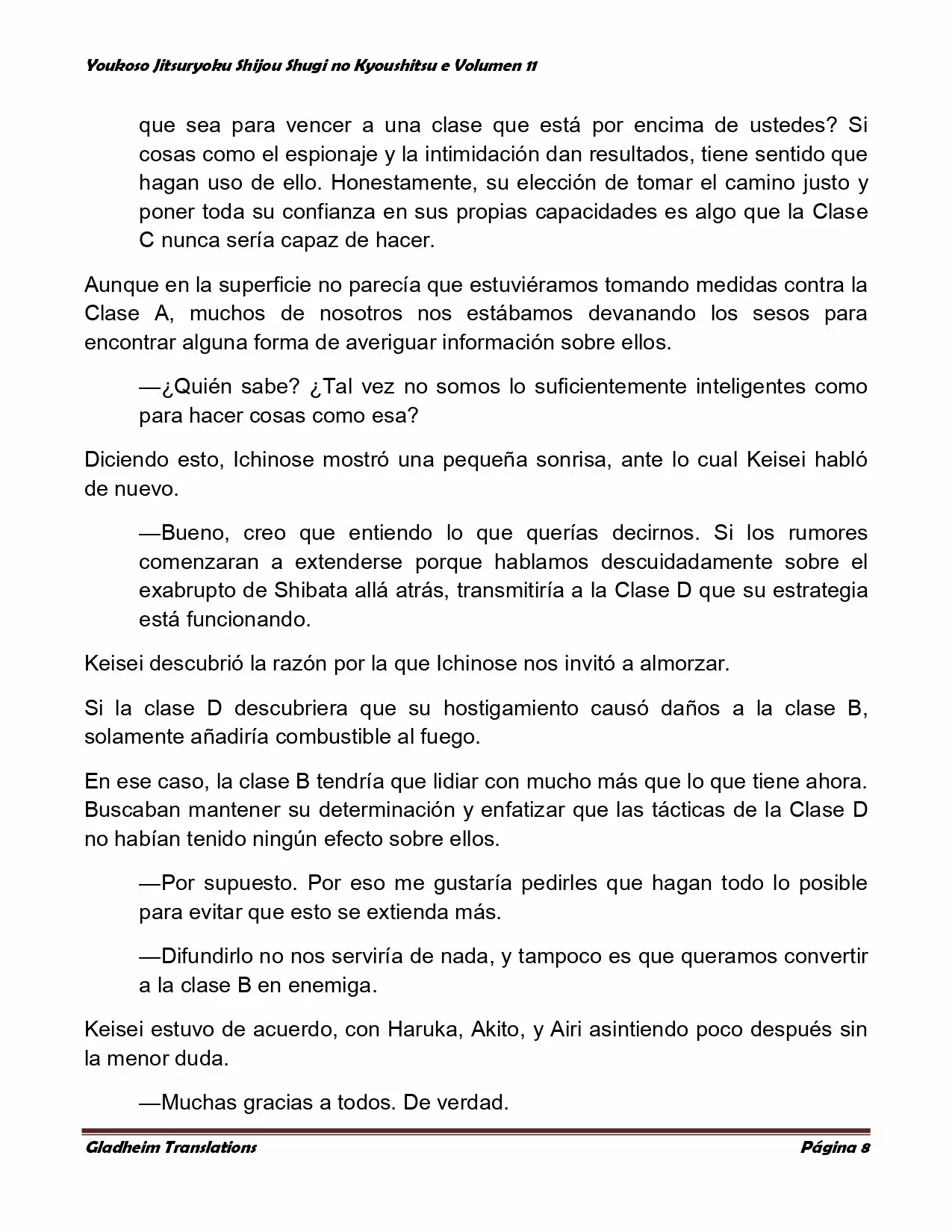 Página 8 del Manga