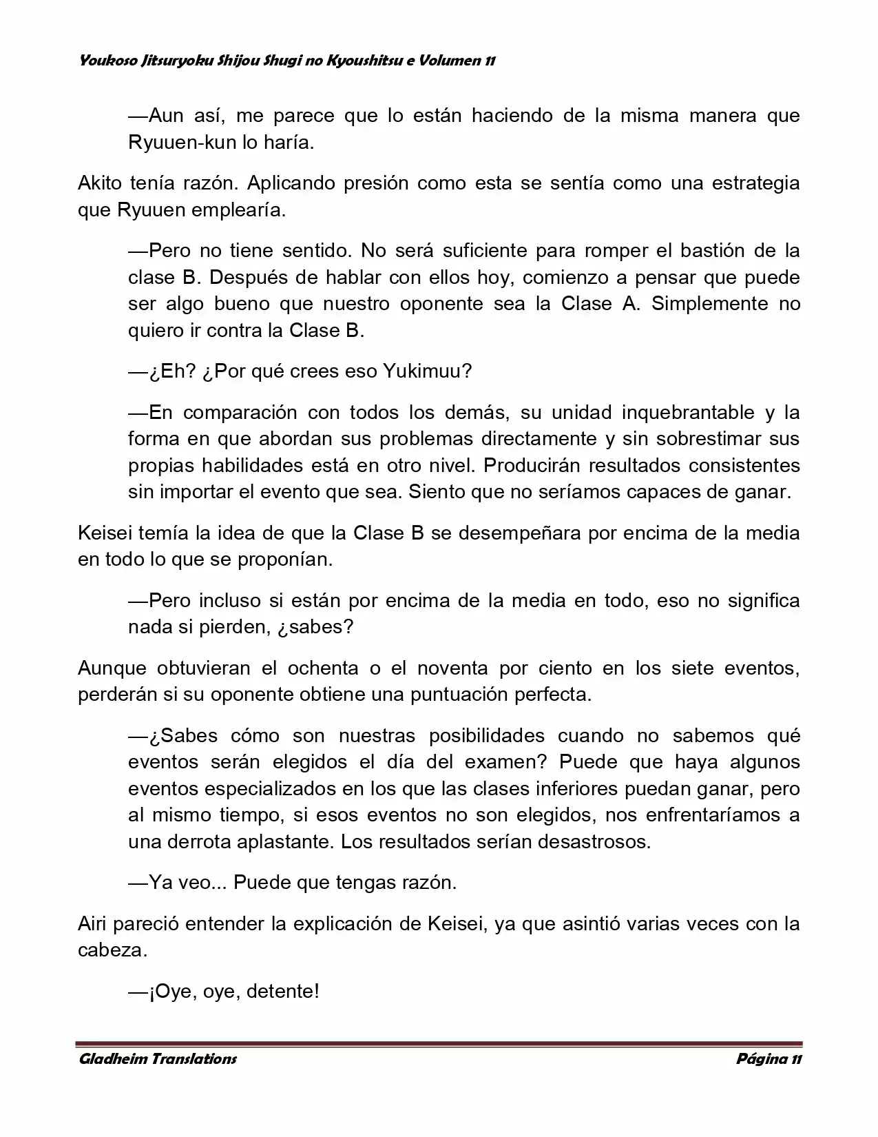 Página 11 del Manga