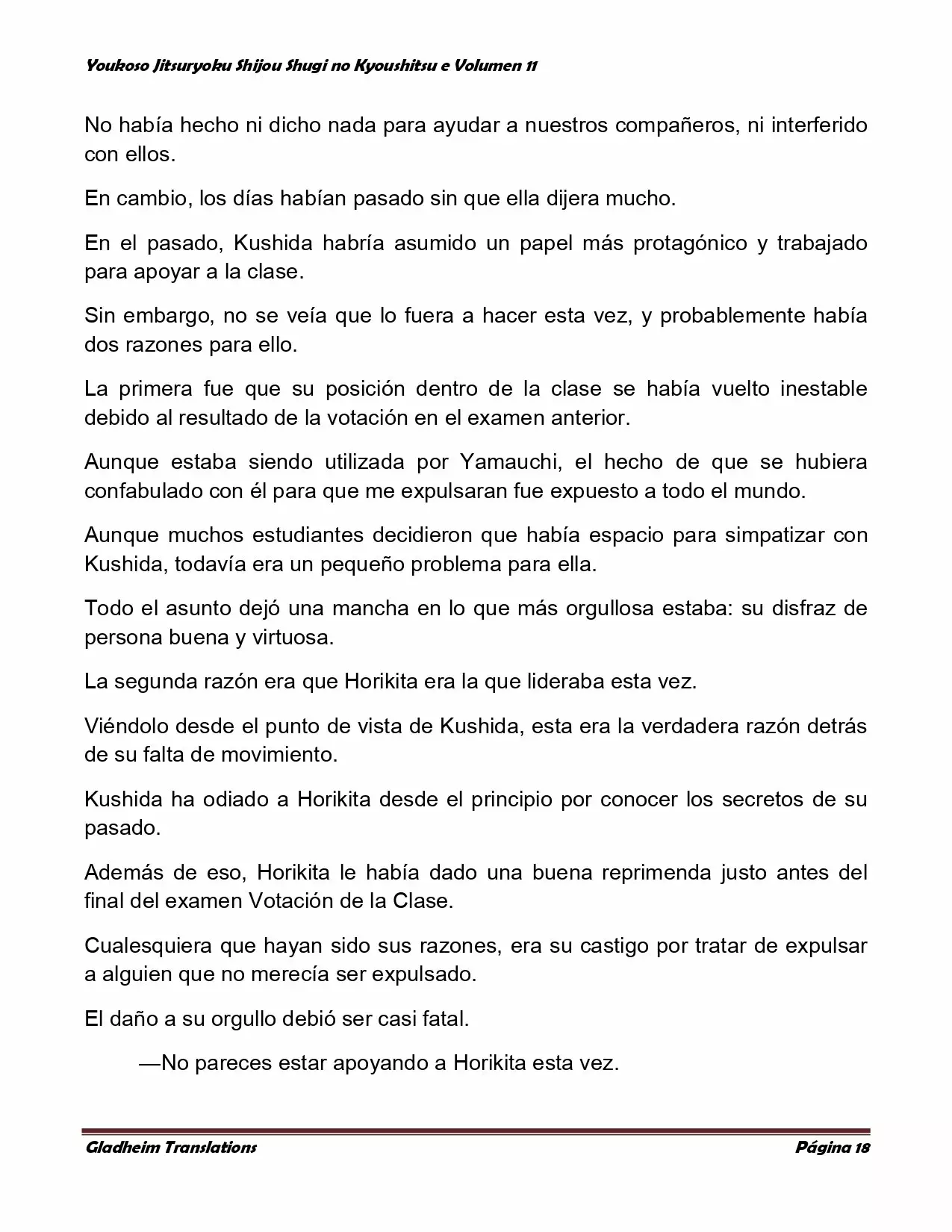 Página 18 del Manga