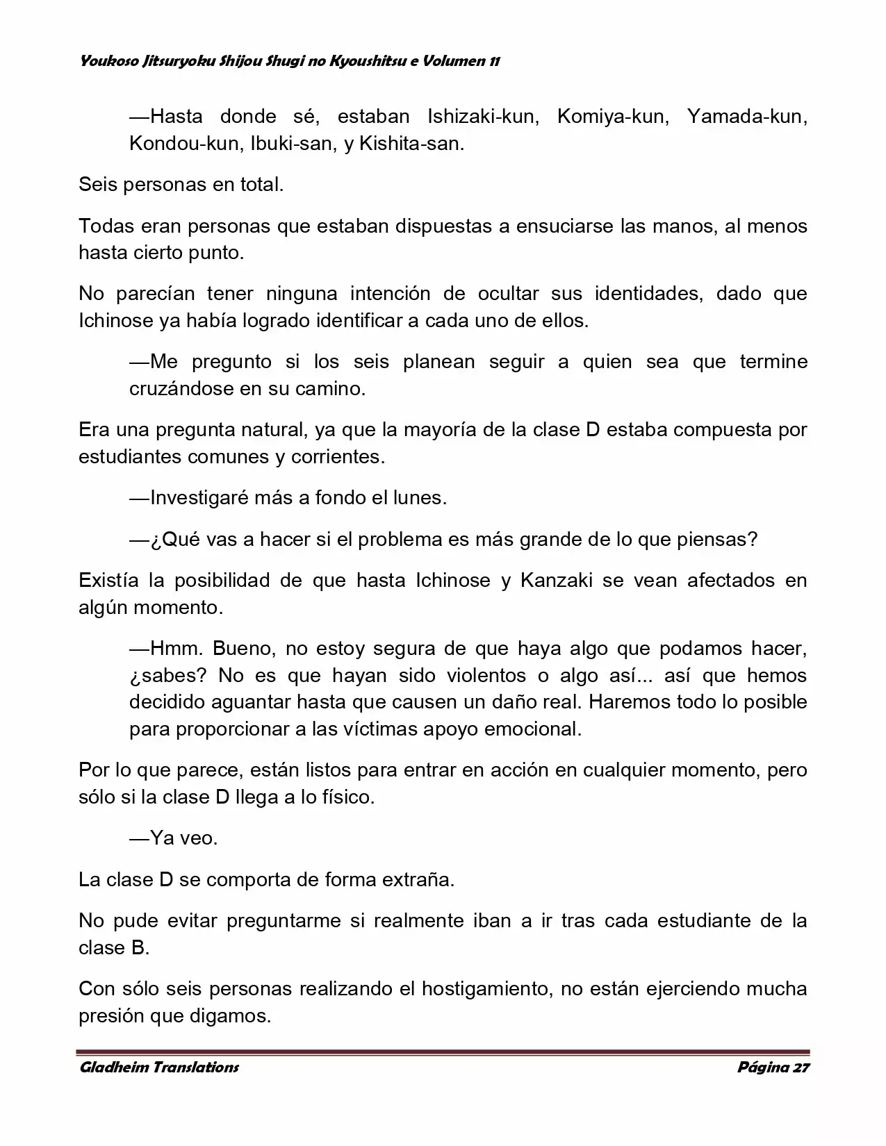 Página 27 del Manga