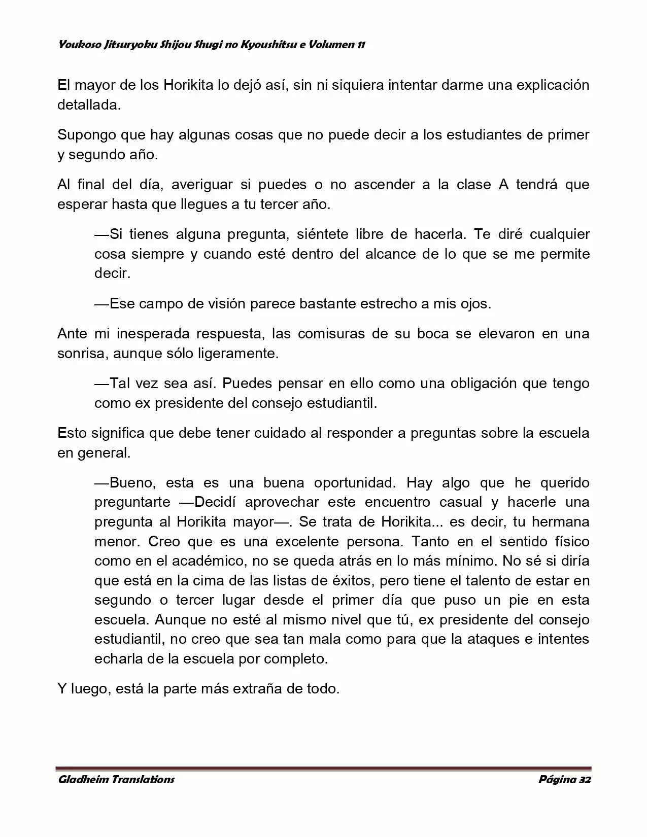 Página 32 del Manga