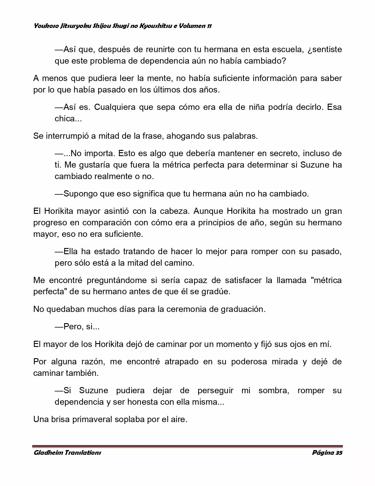 Página 35 del Manga