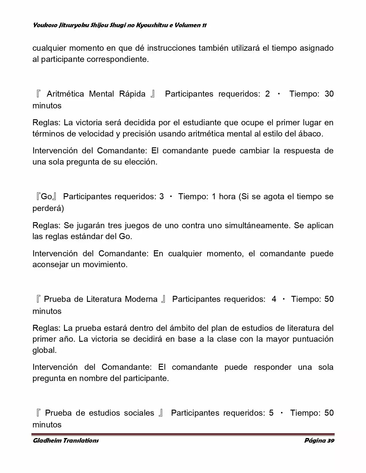 Página 39 del Manga