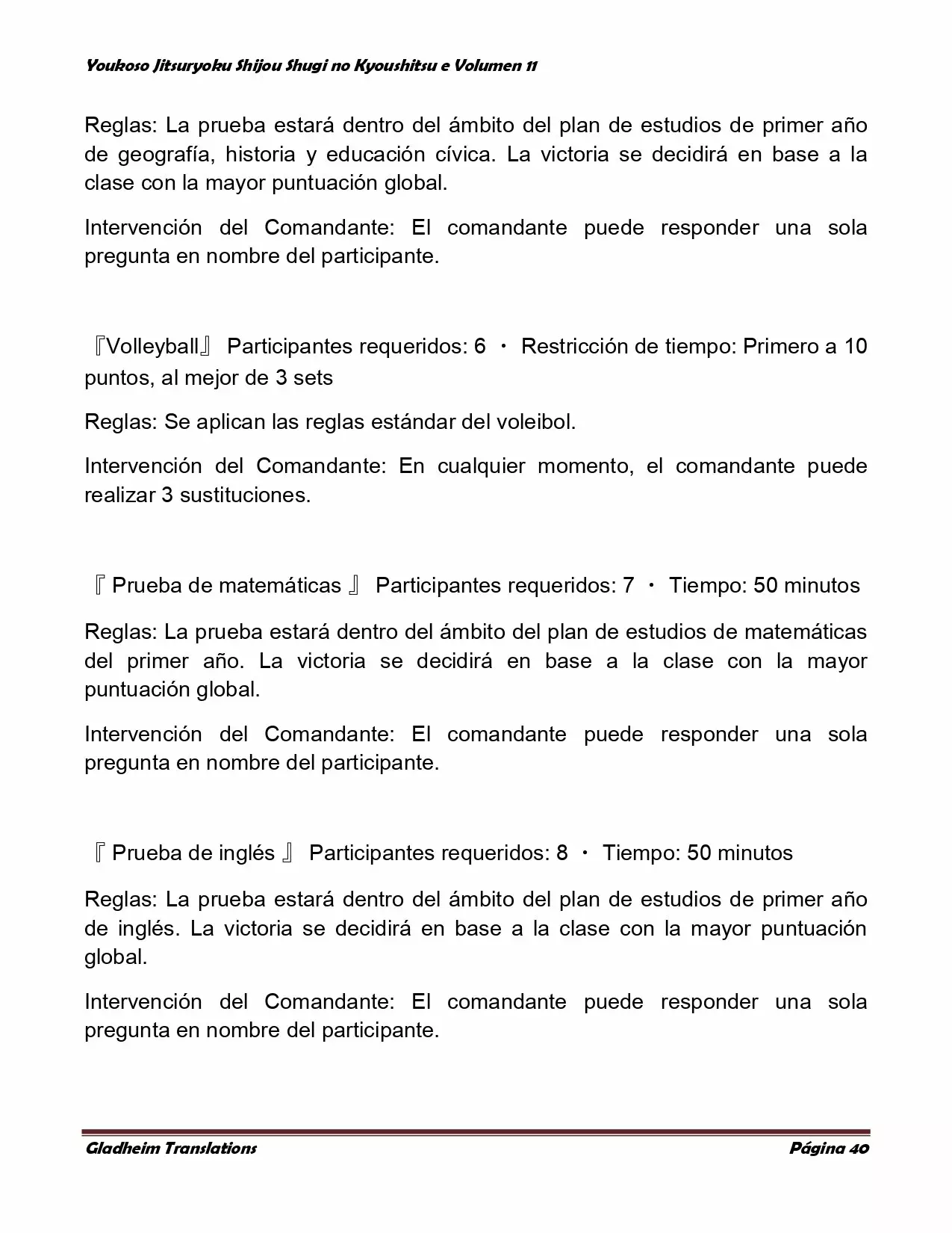 Página 40 del Manga