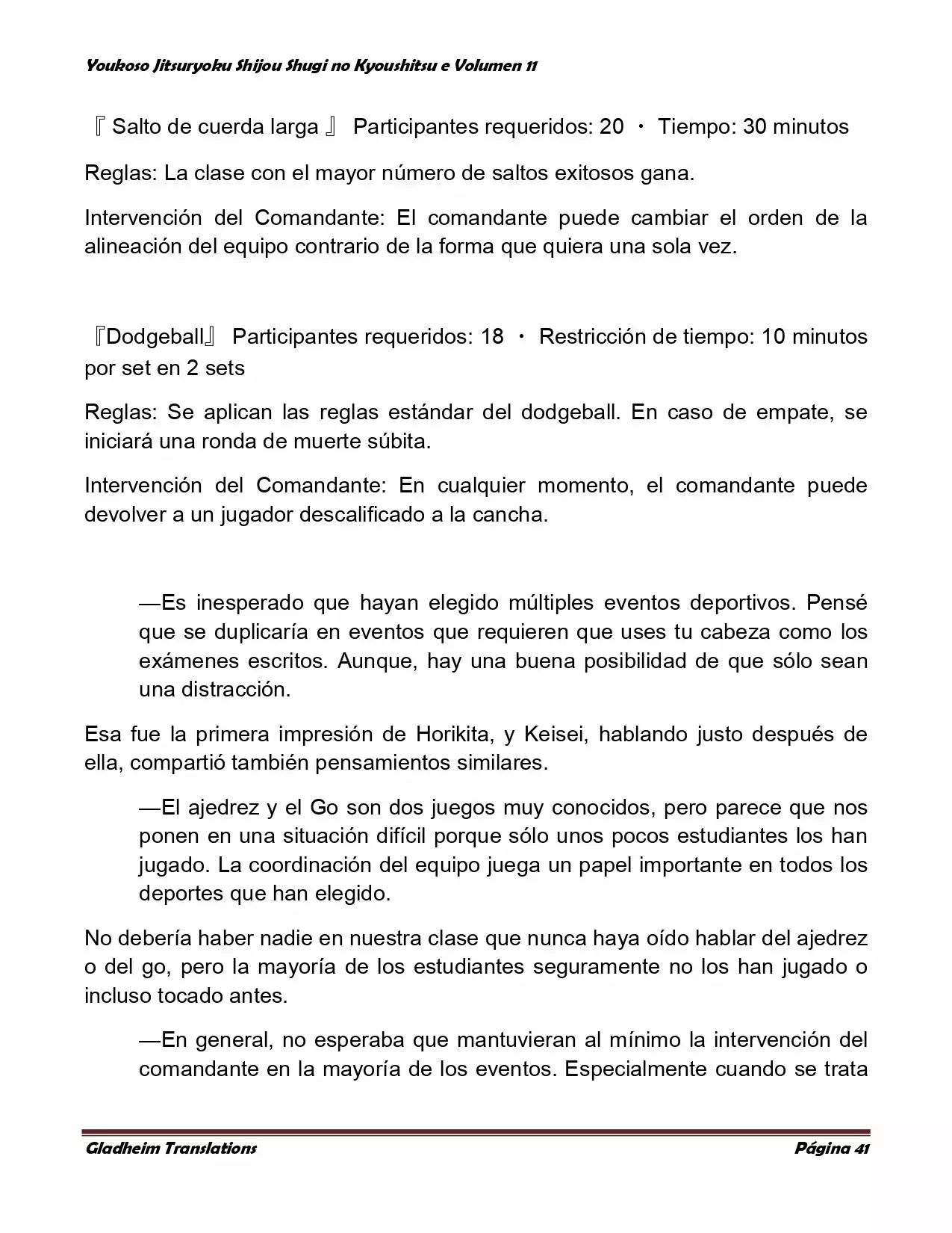 Página 41 del Manga