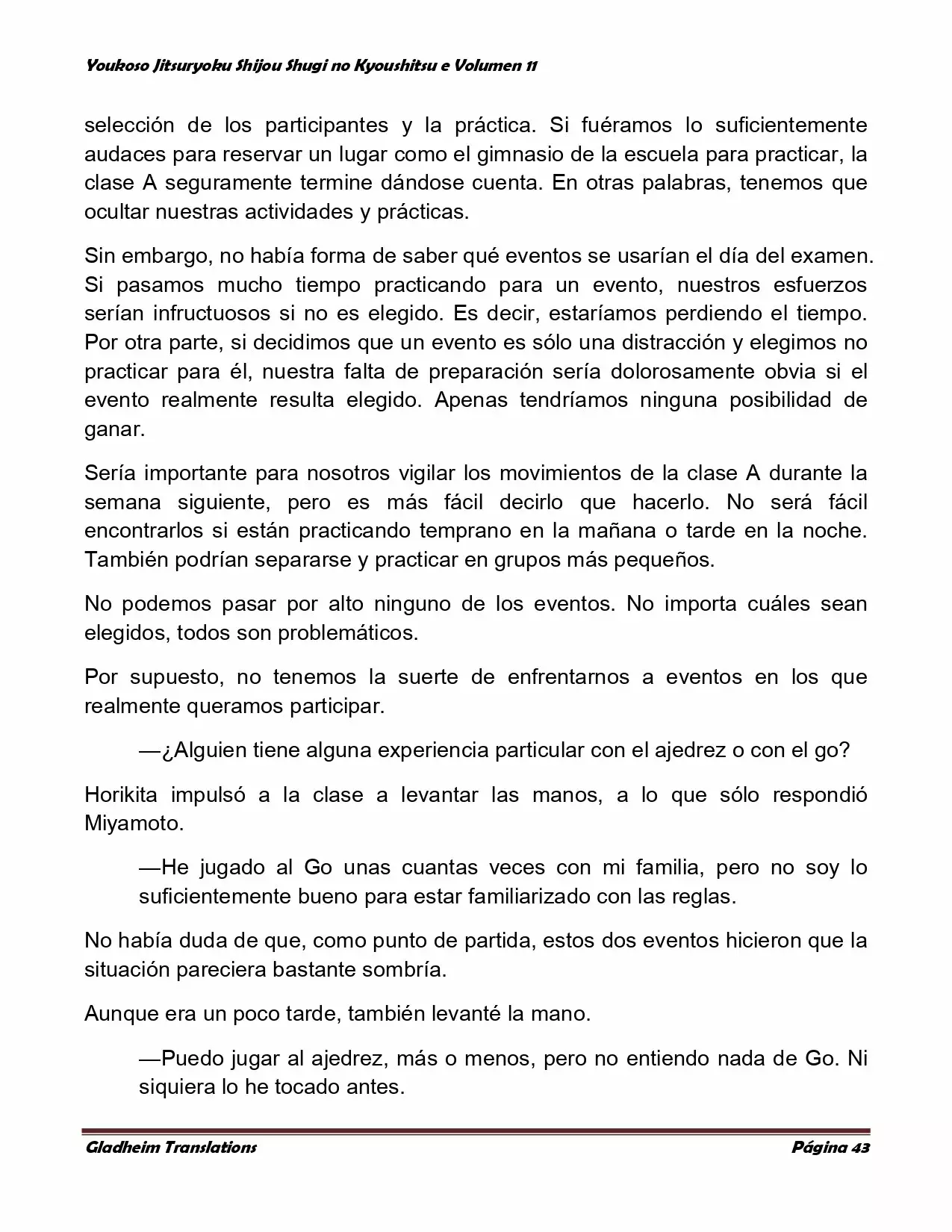 Página 43 del Manga