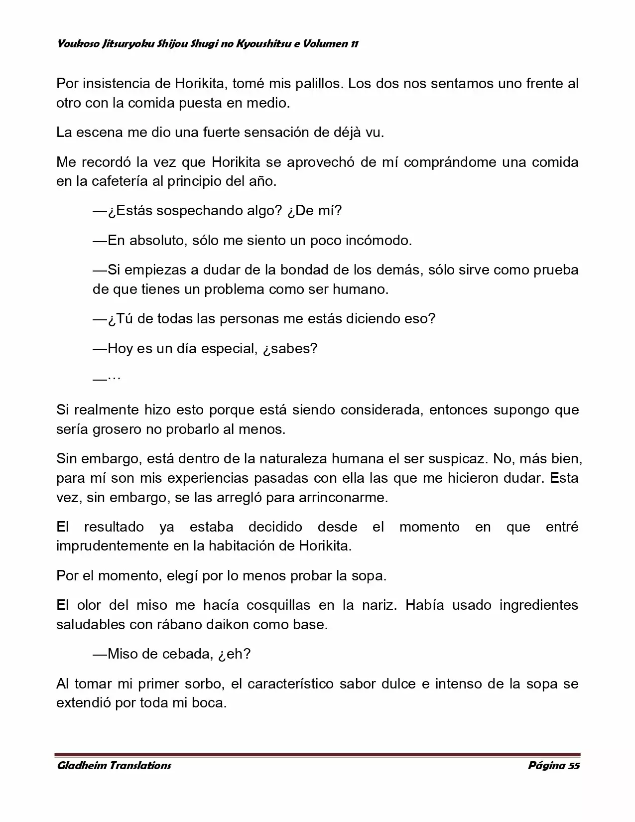 Página 55 del Manga