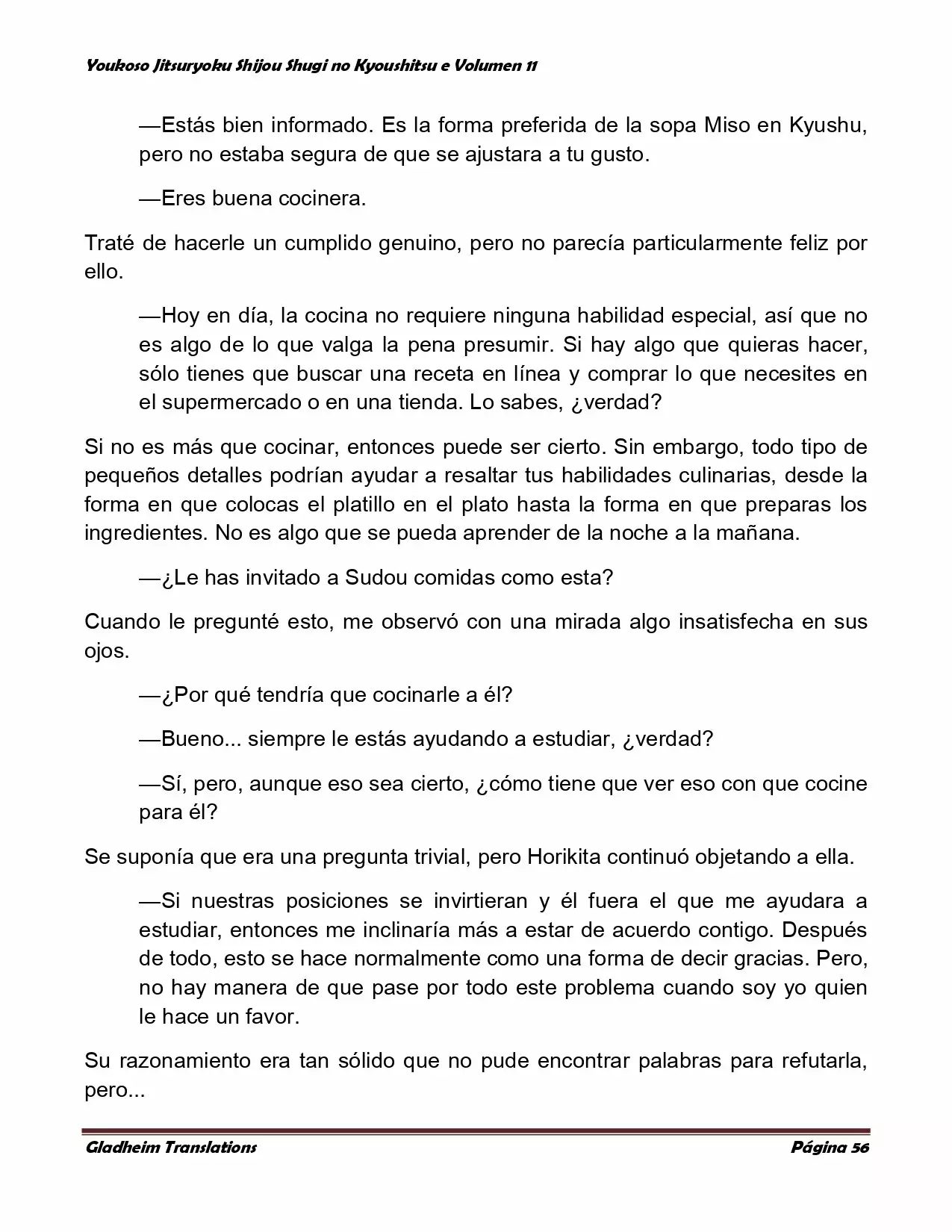 Página 56 del Manga