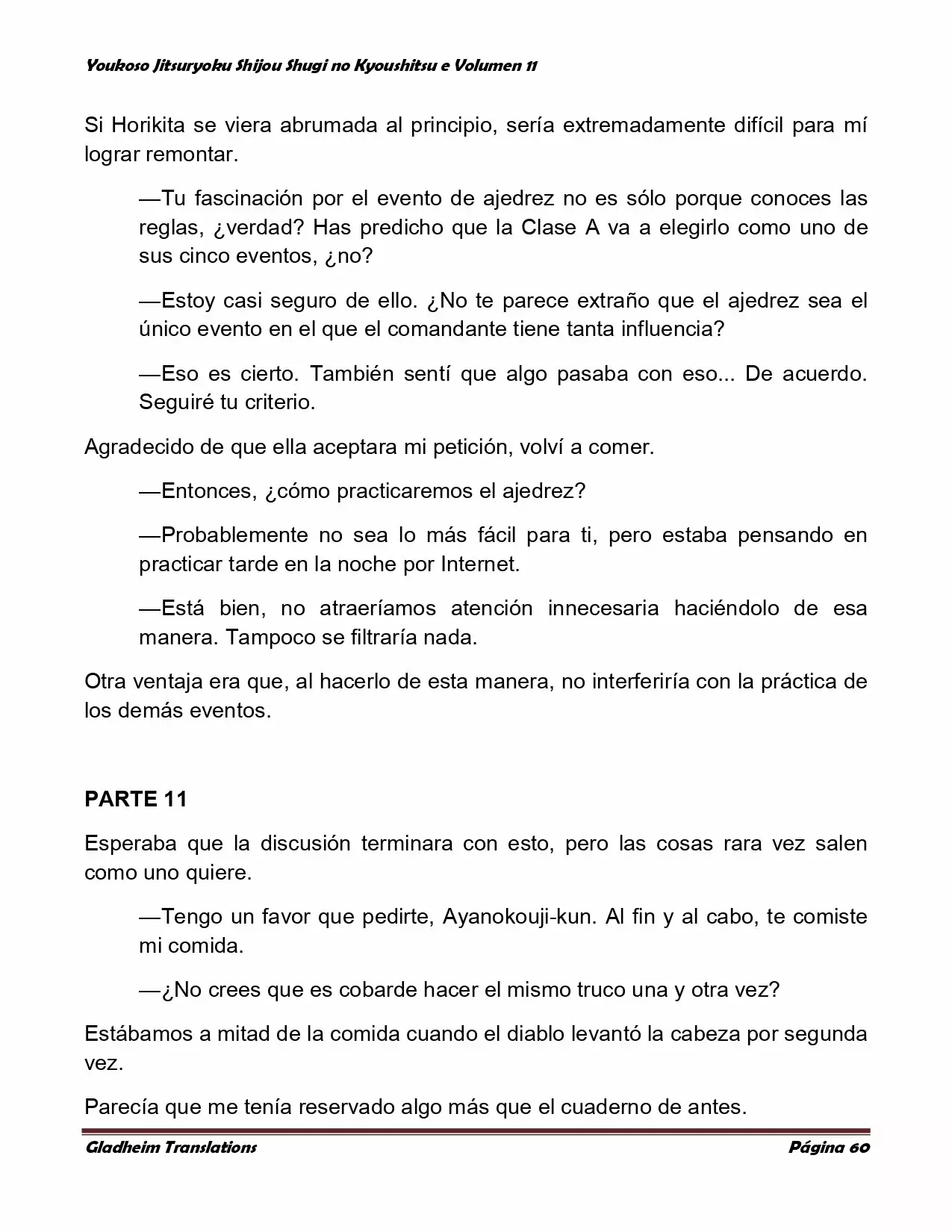 Página 60 del Manga