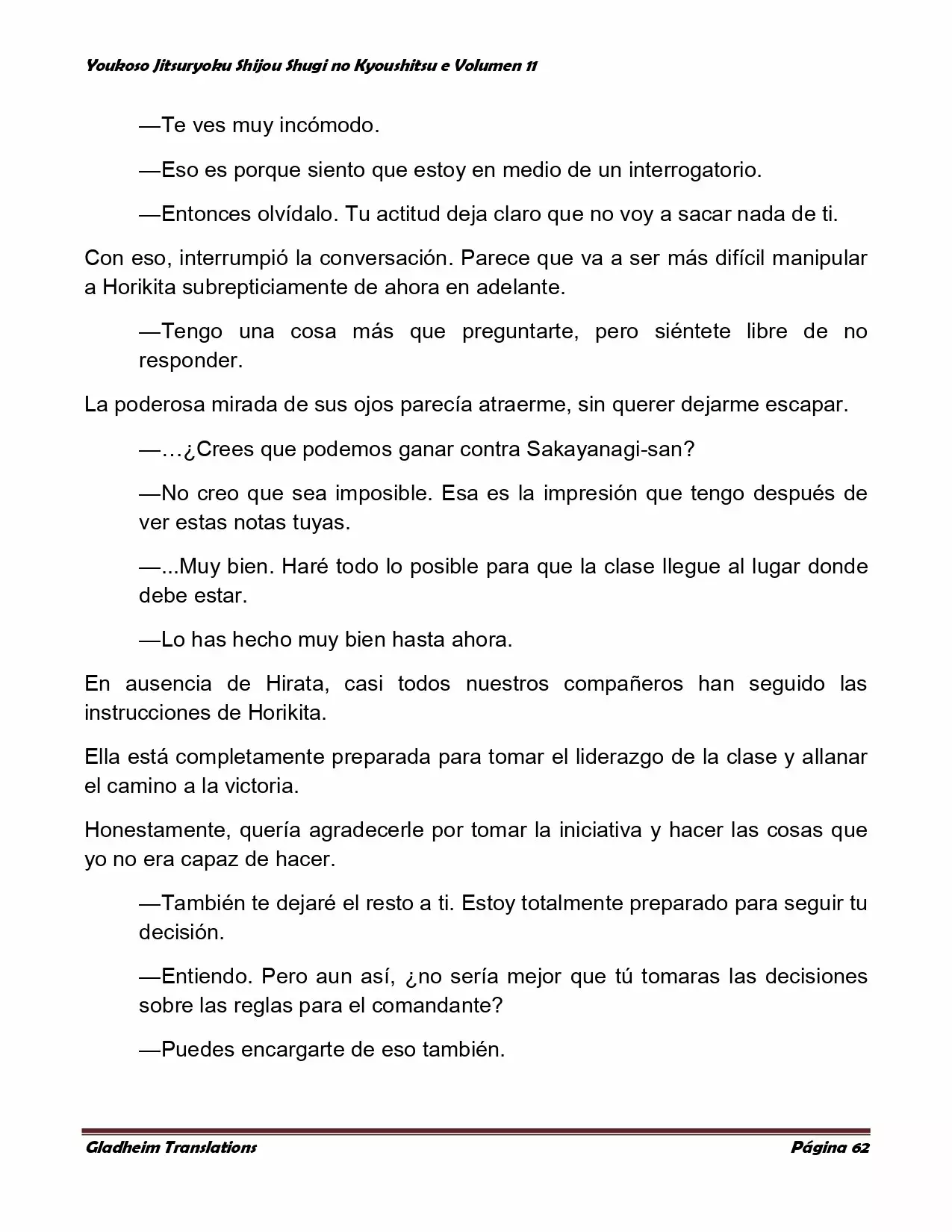 Página 62 del Manga