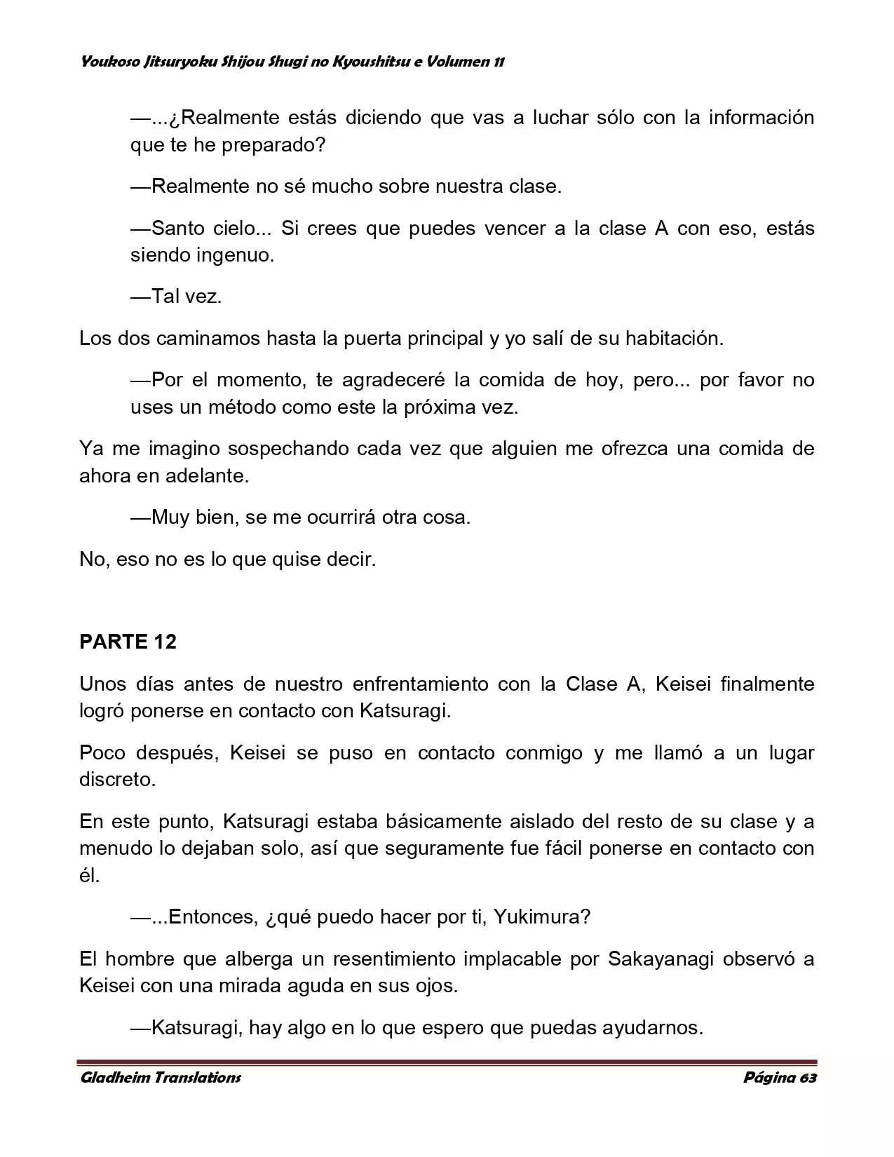 Página 63 del Manga