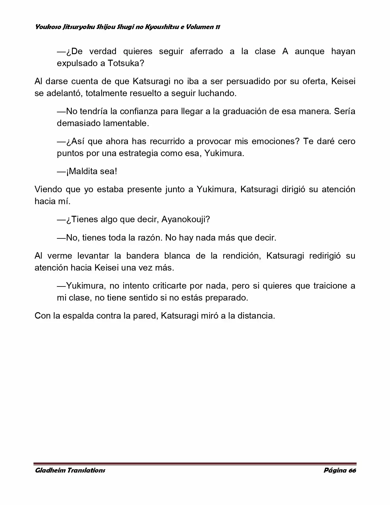 Página 66 del Manga