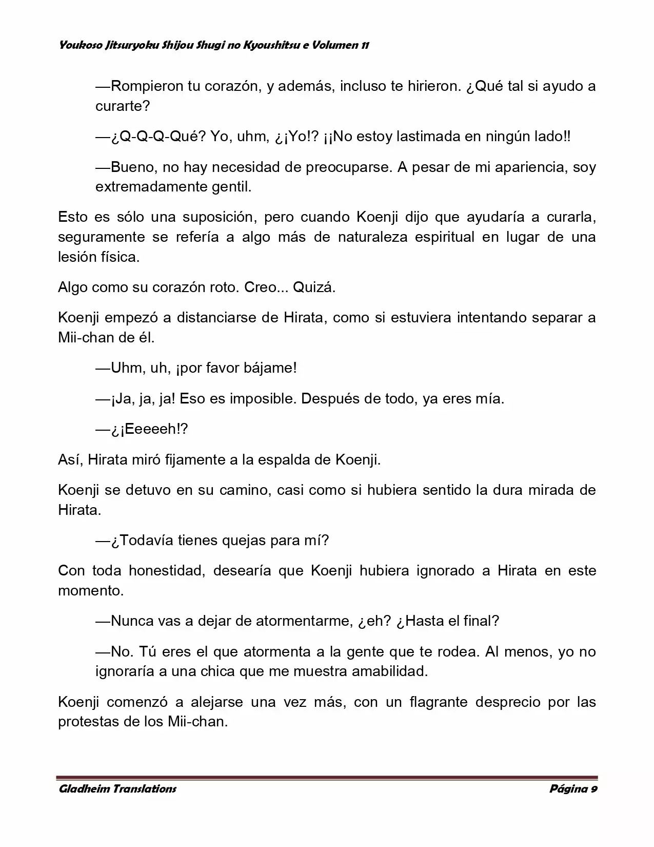 Página 9 del Manga