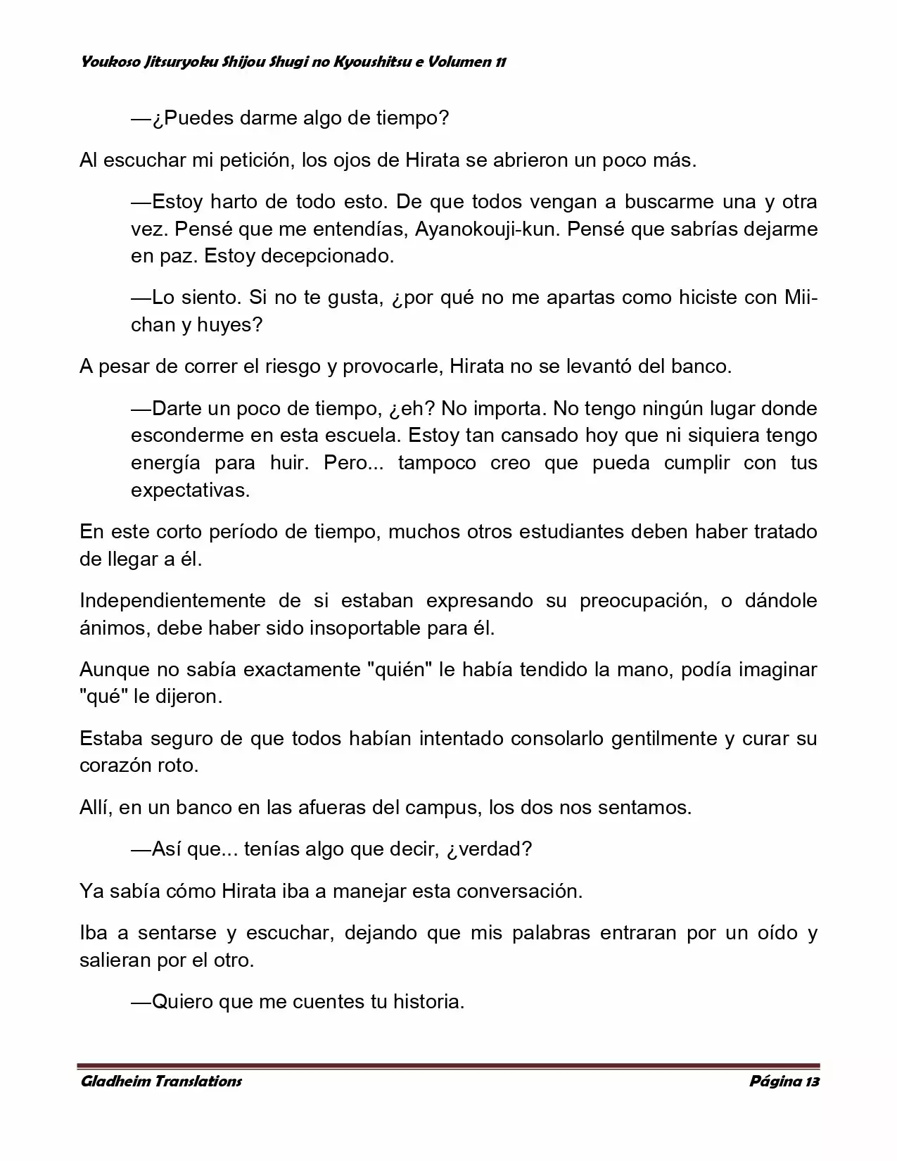 Página 13 del Manga