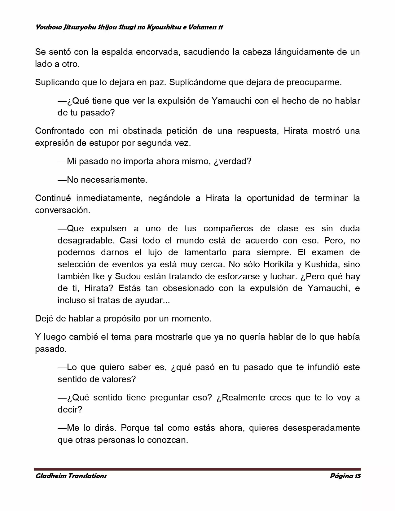 Página 15 del Manga