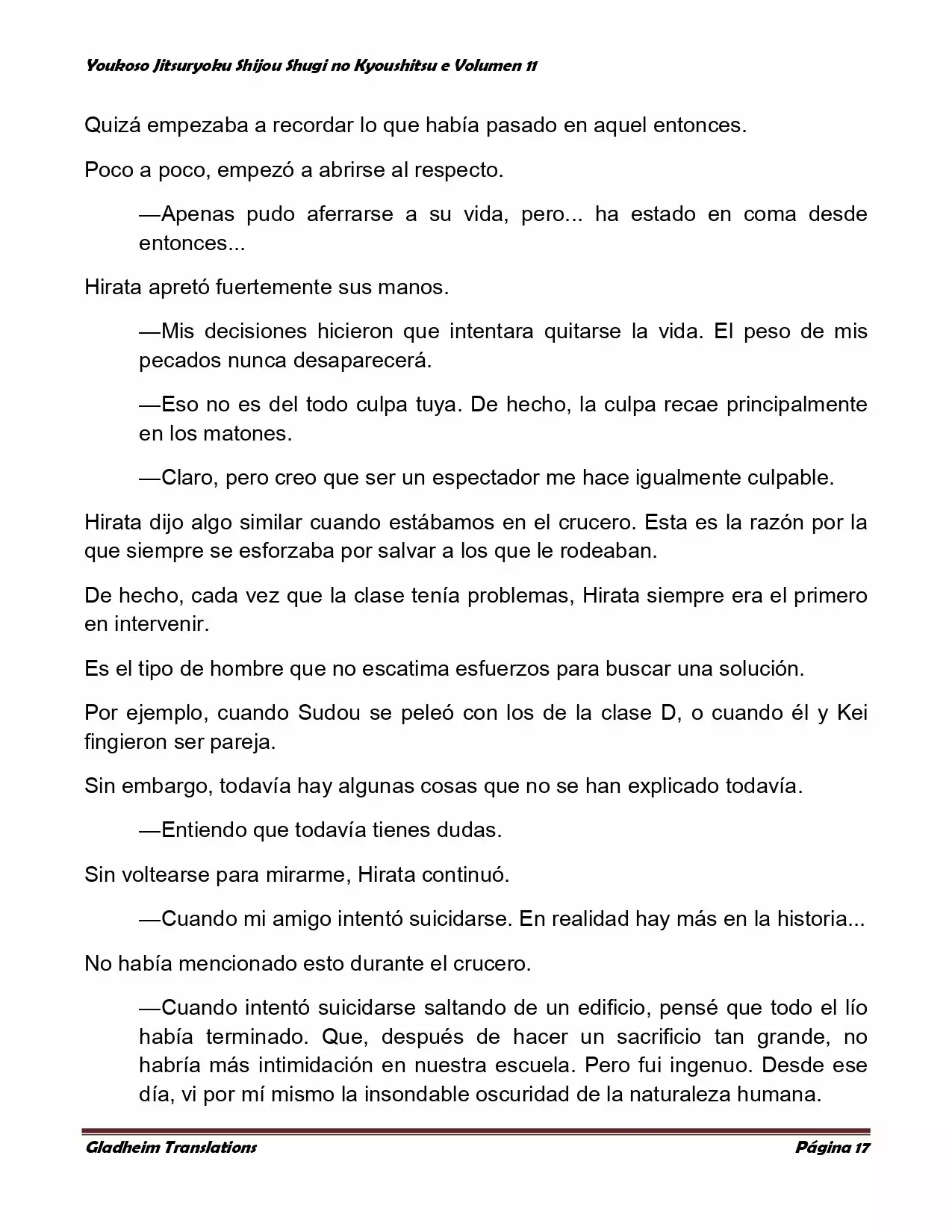 Página 17 del Manga