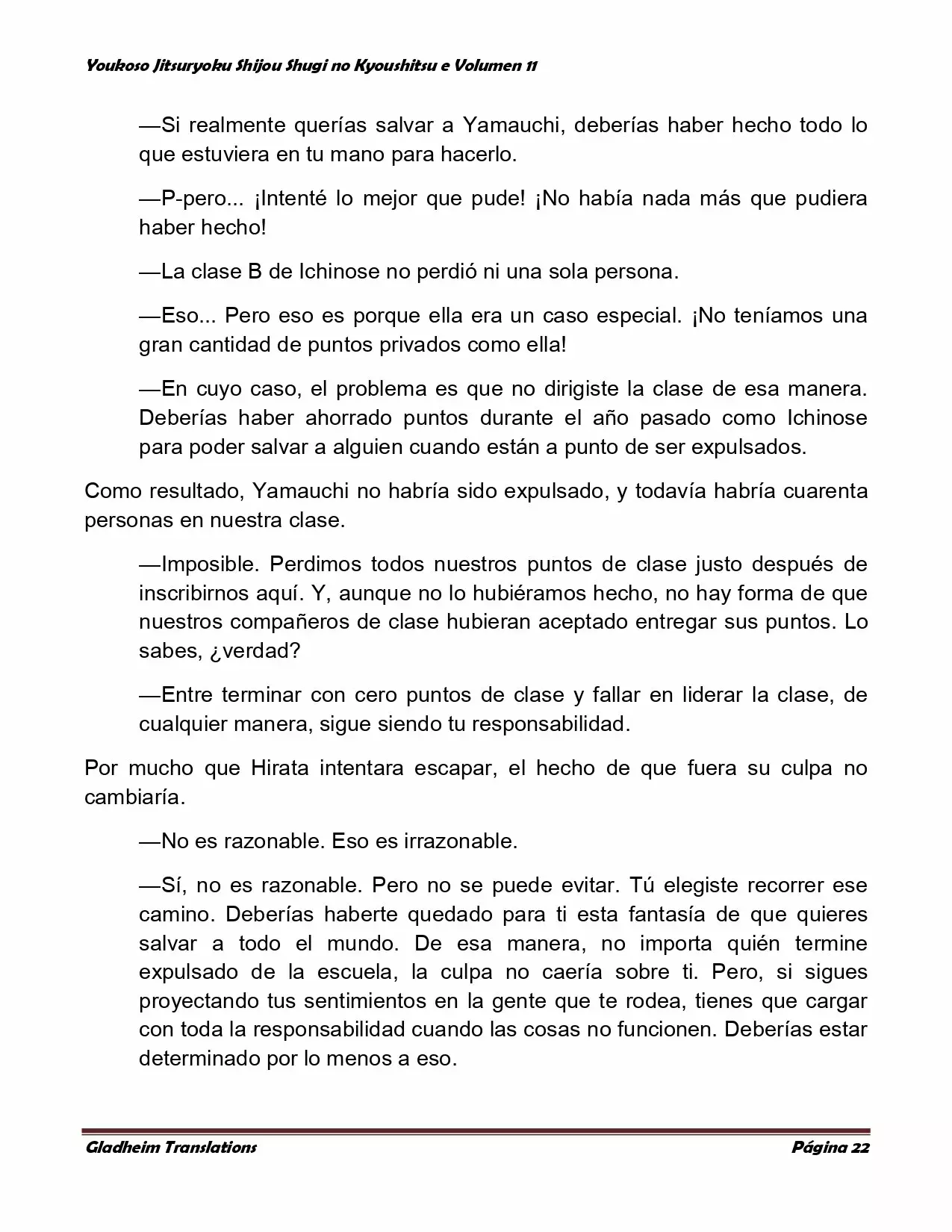 Página 22 del Manga