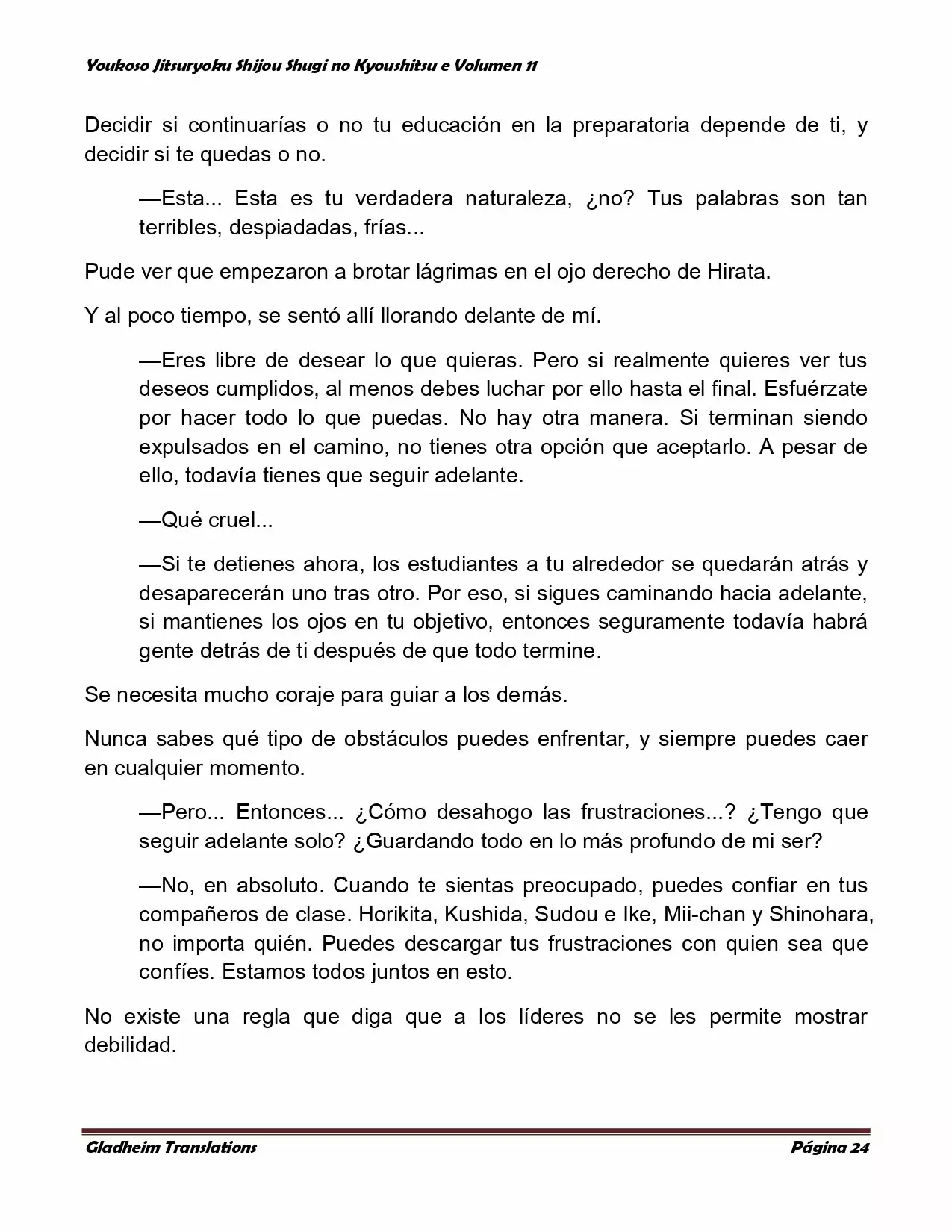 Página 24 del Manga