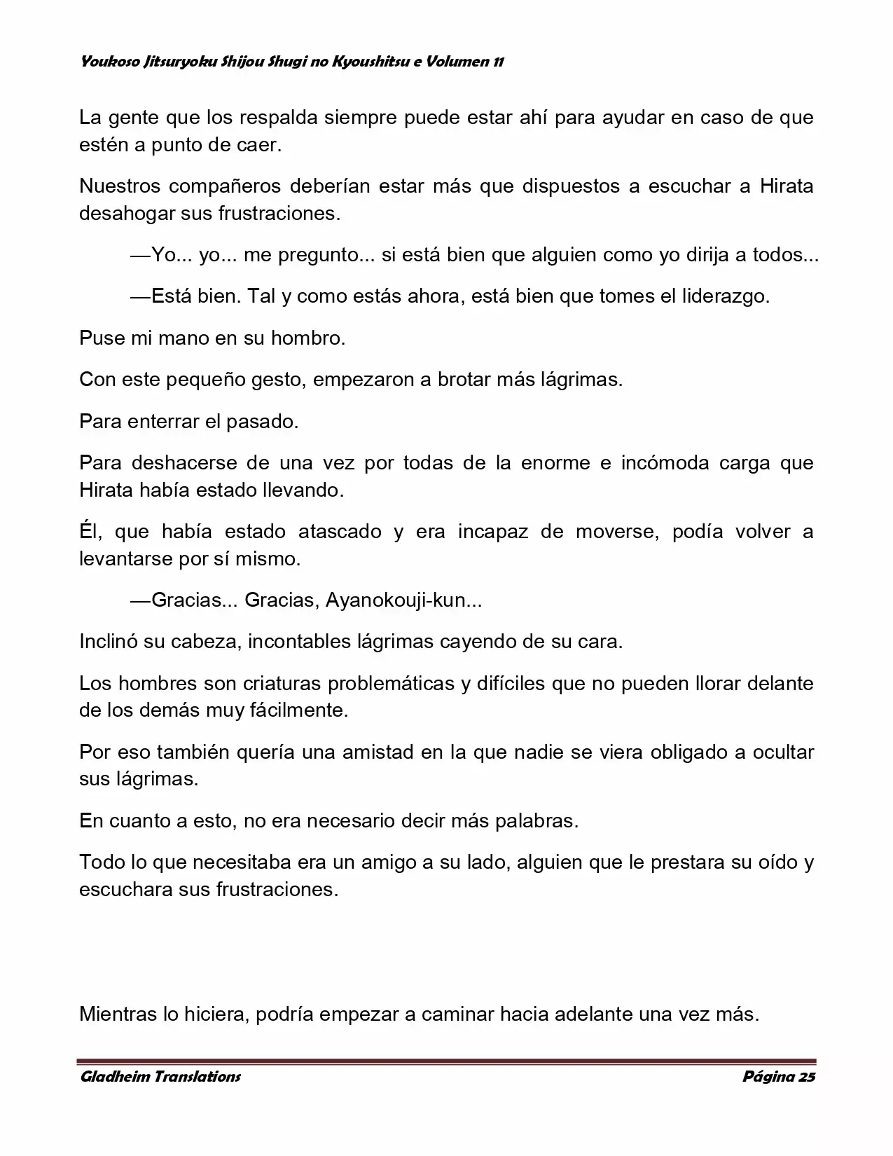 Página 25 del Manga