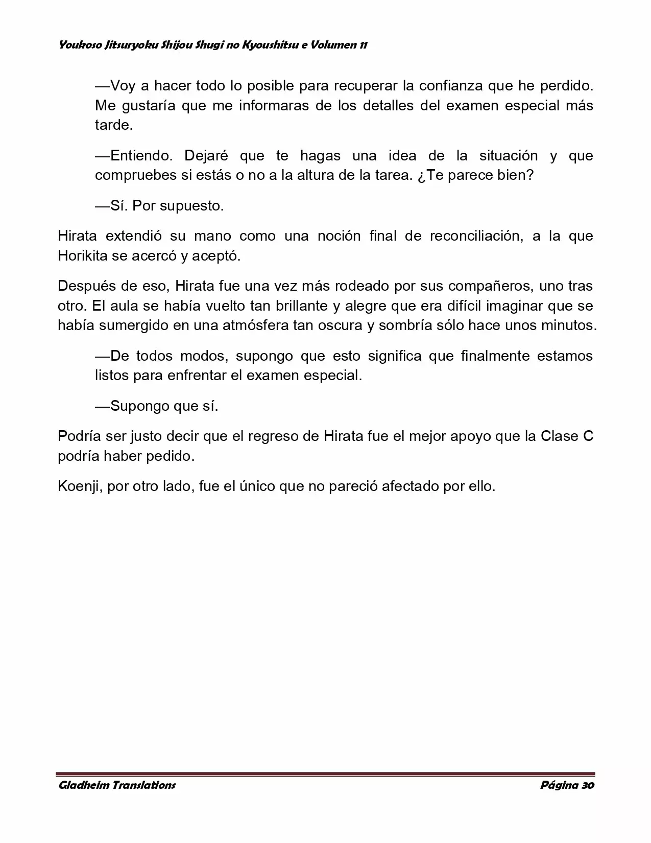 Página 30 del Manga