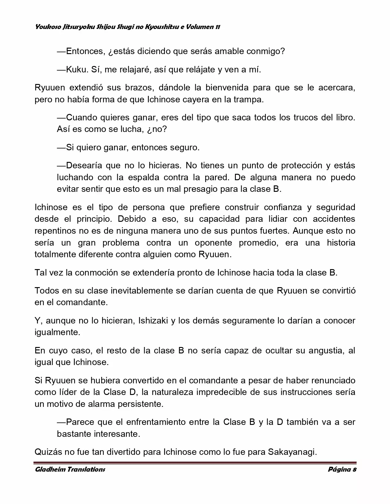 Página 8 del Manga